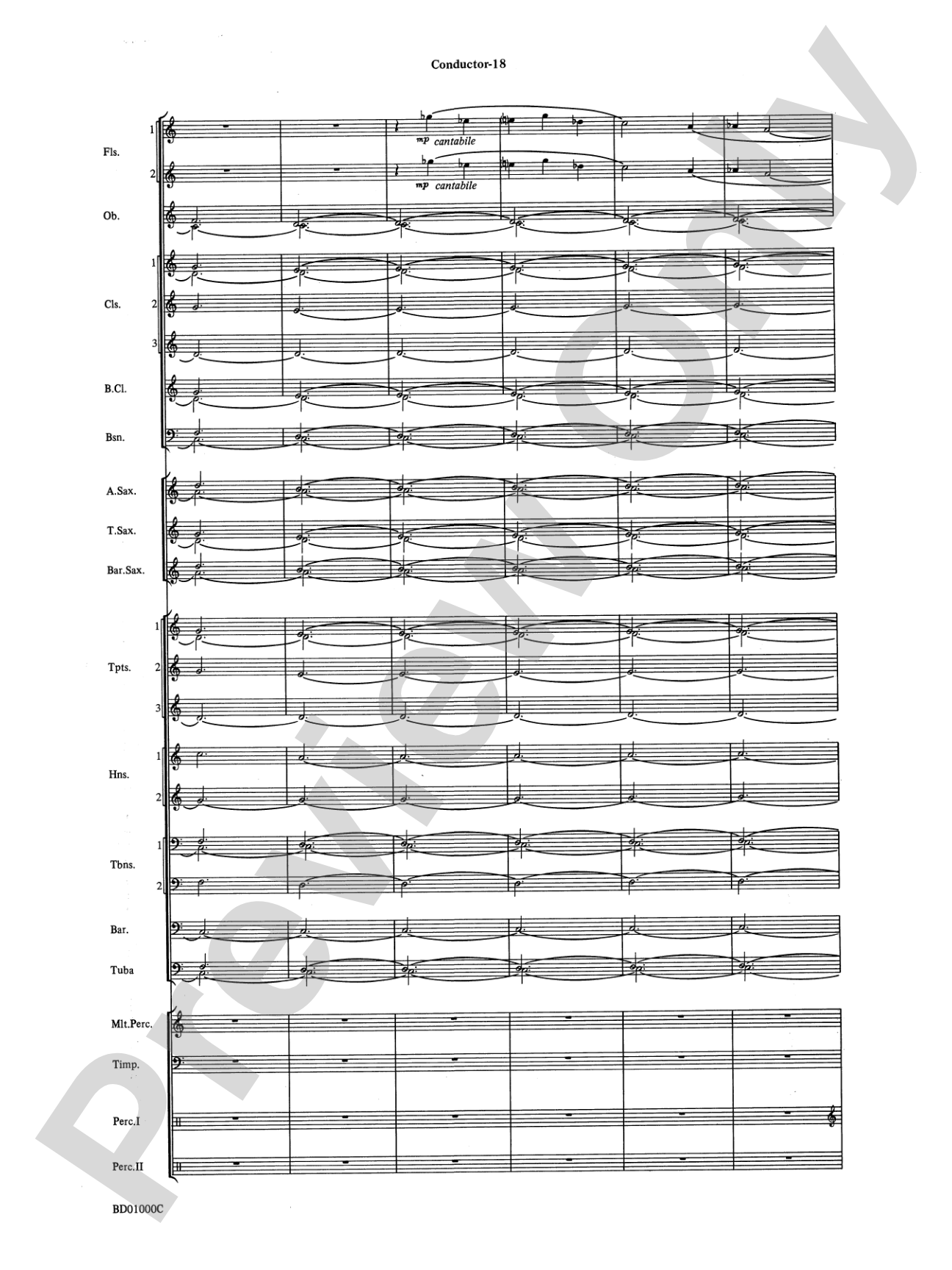 Chant Rituals: Concert Band Conductor Score & Parts