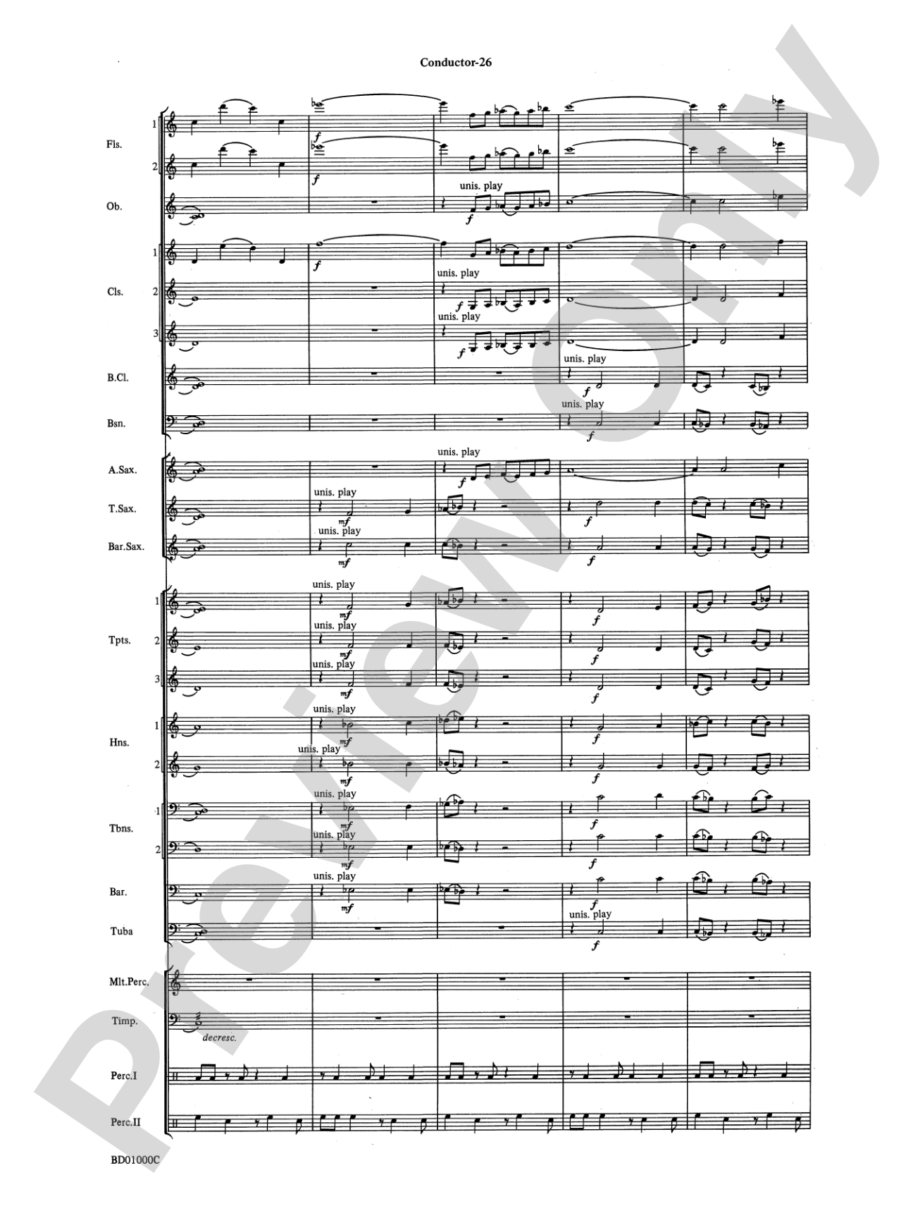 Chant Rituals: Concert Band Conductor Score & Parts