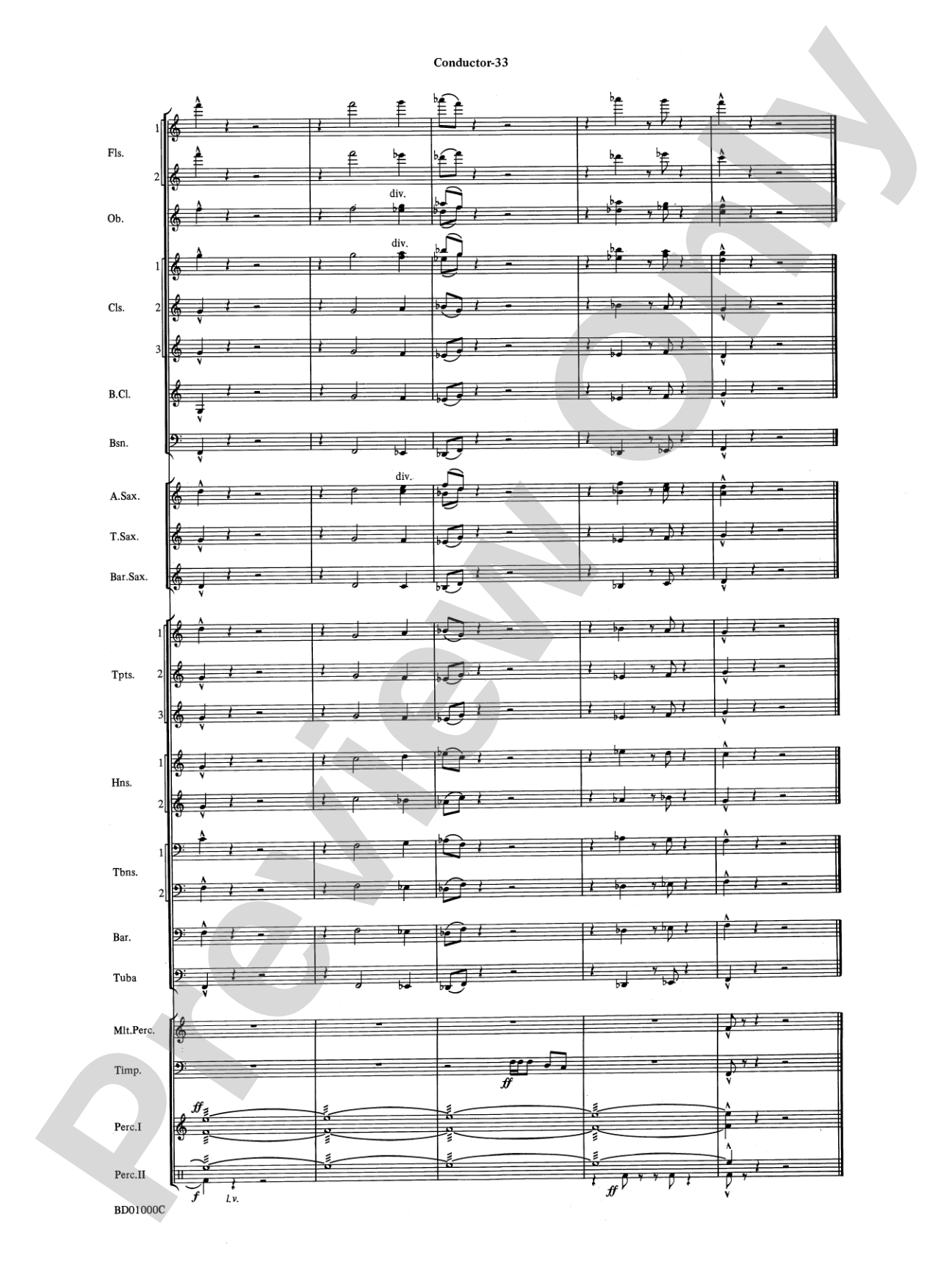 Chant Rituals: Concert Band Conductor Score & Parts