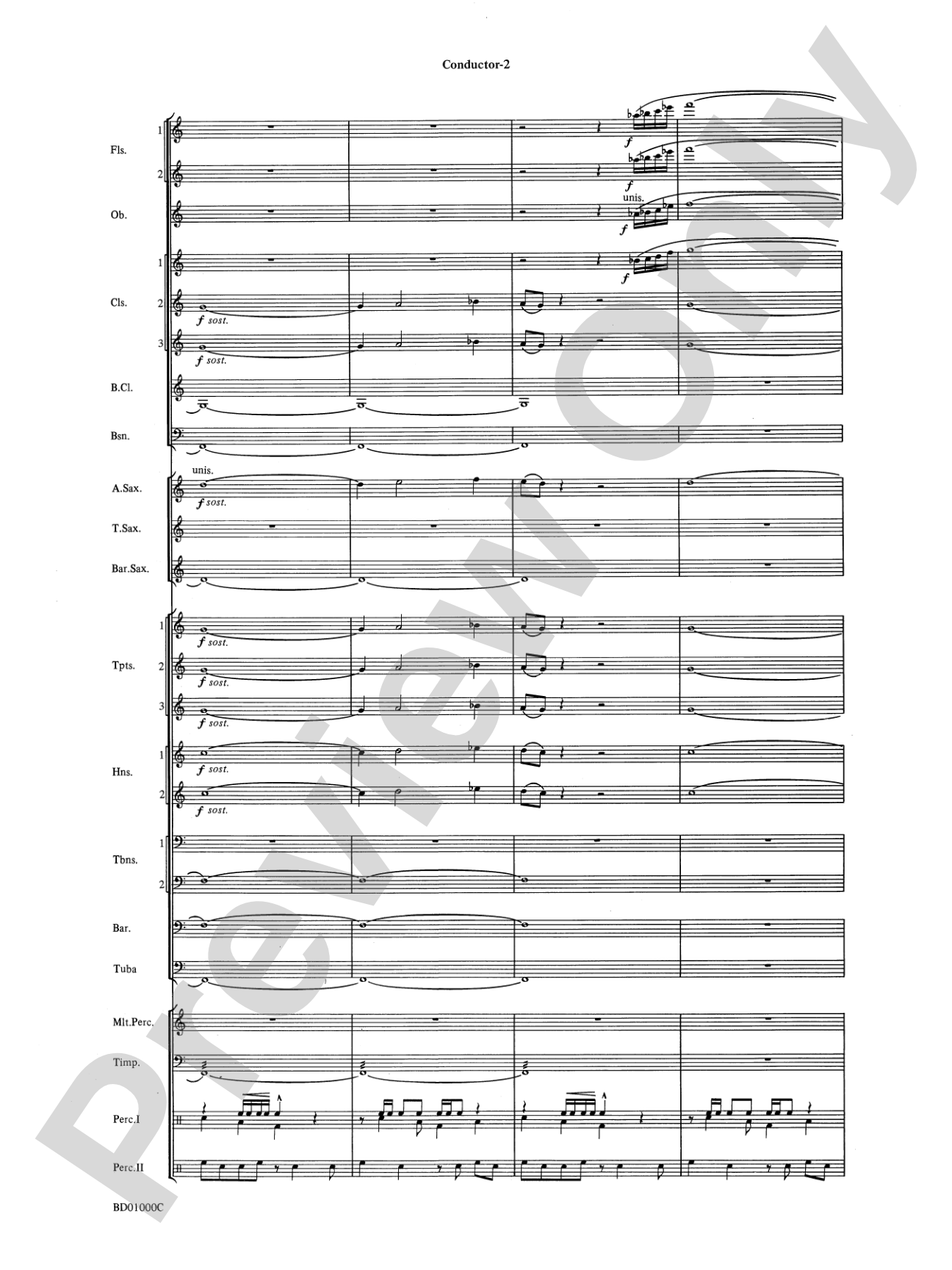 Chant Rituals: Concert Band Conductor Score & Parts