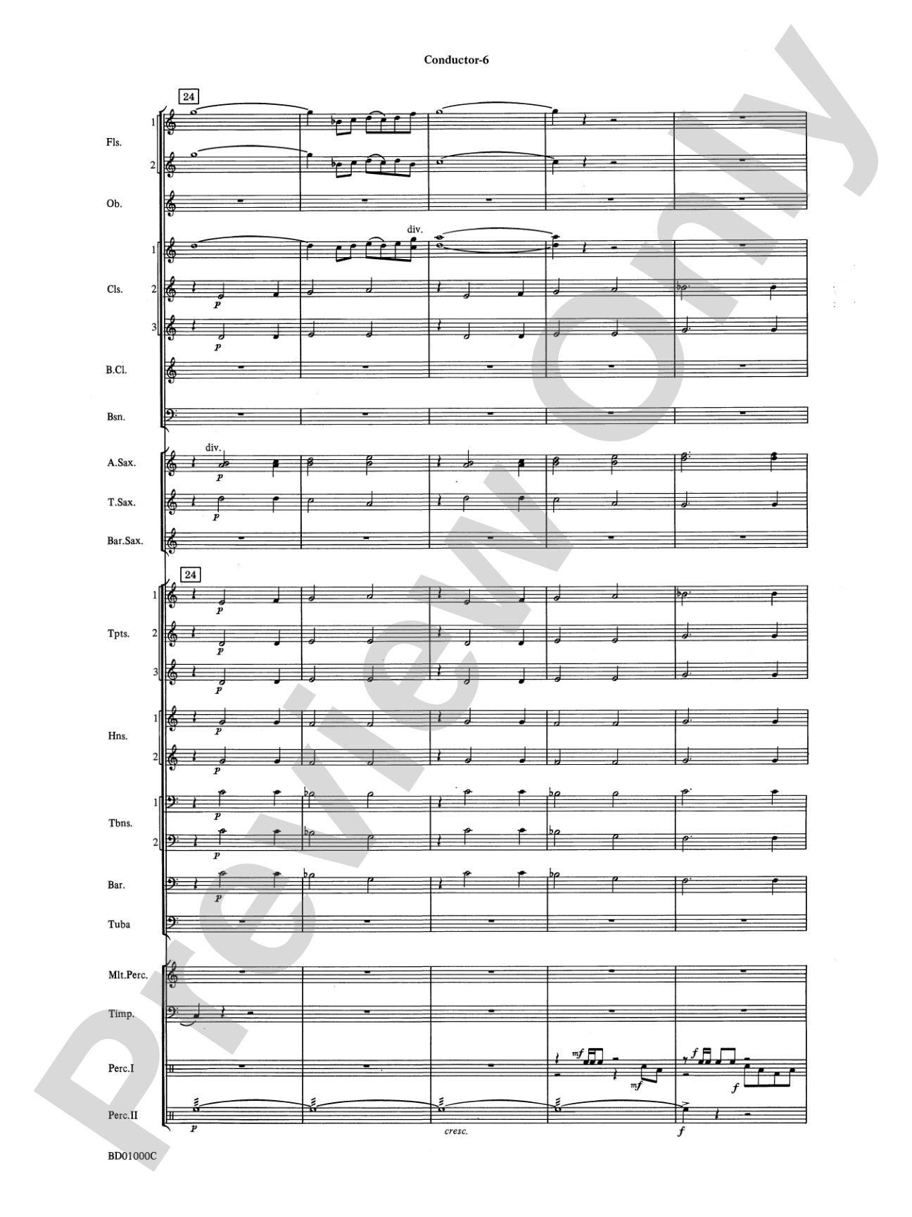 Chant Rituals: Concert Band Conductor Score & Parts