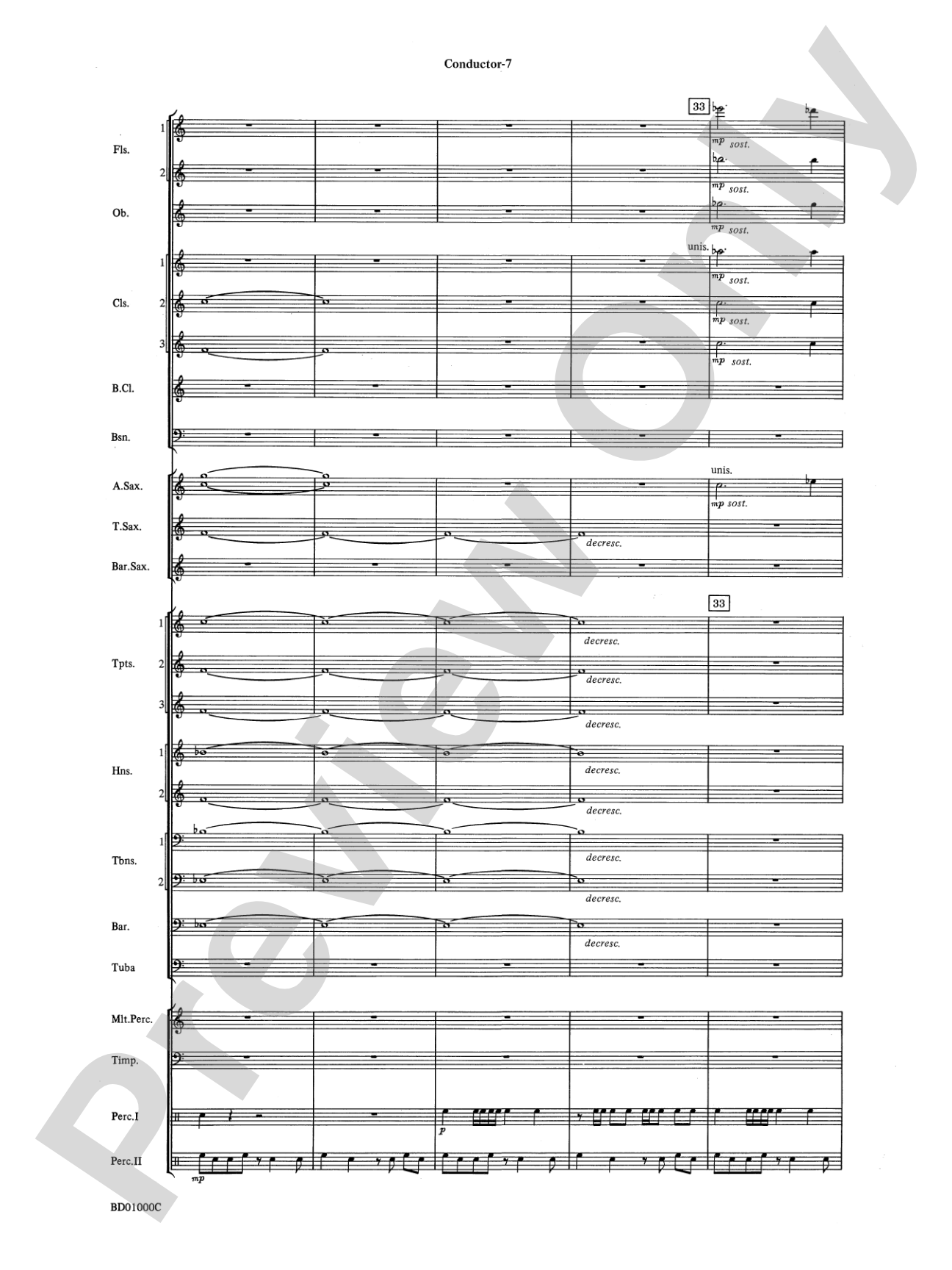 Chant Rituals: Concert Band Conductor Score & Parts