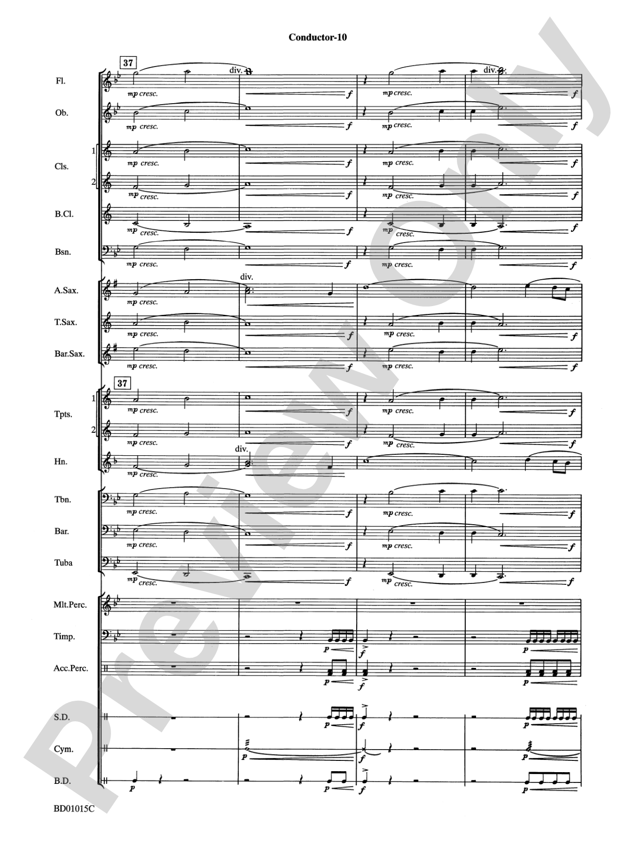 Ash Lawn Echoes (An Overture for Band): Concert Band Conductor Score & Parts