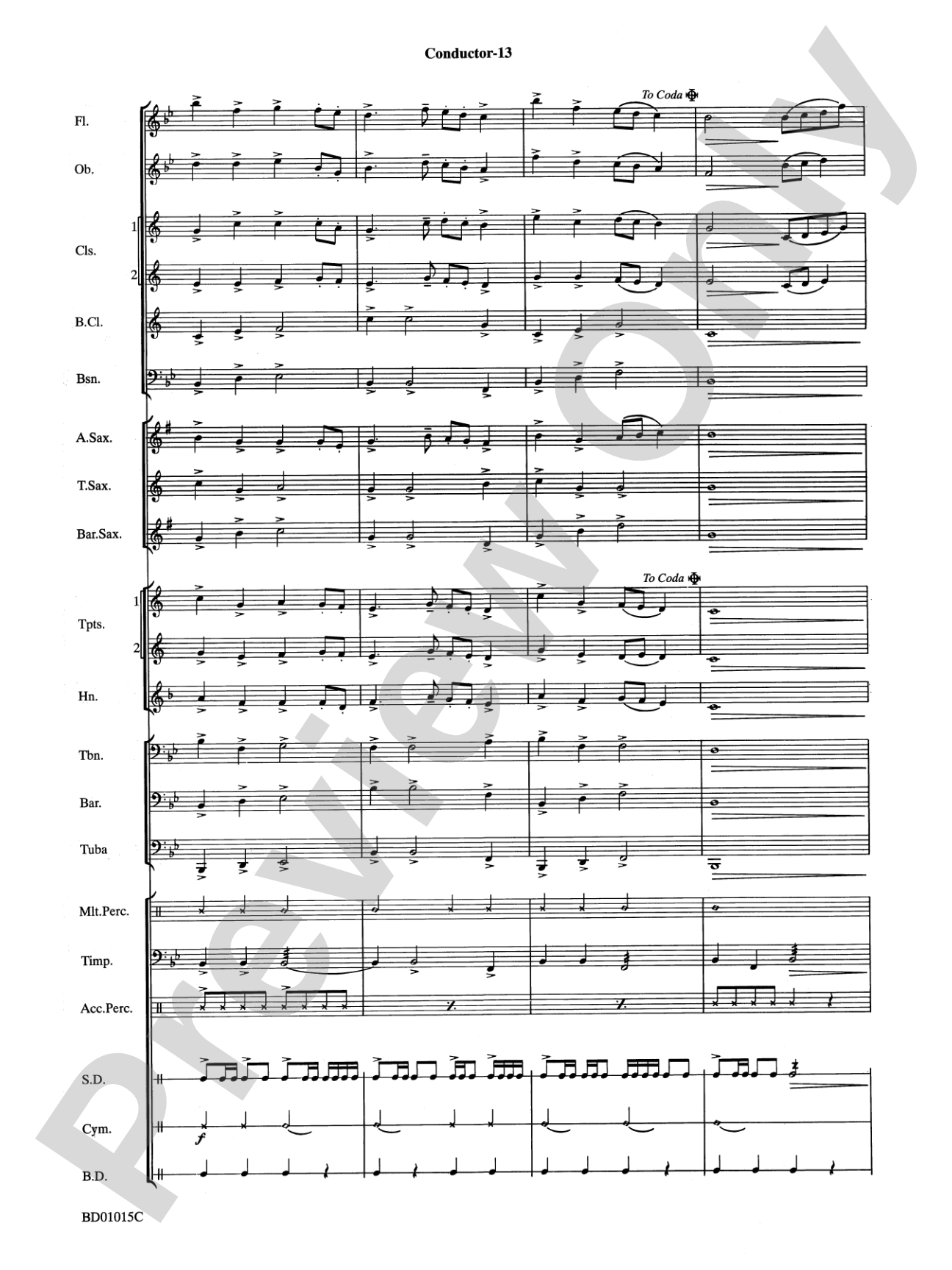 Ash Lawn Echoes (An Overture for Band): Concert Band Conductor Score & Parts
