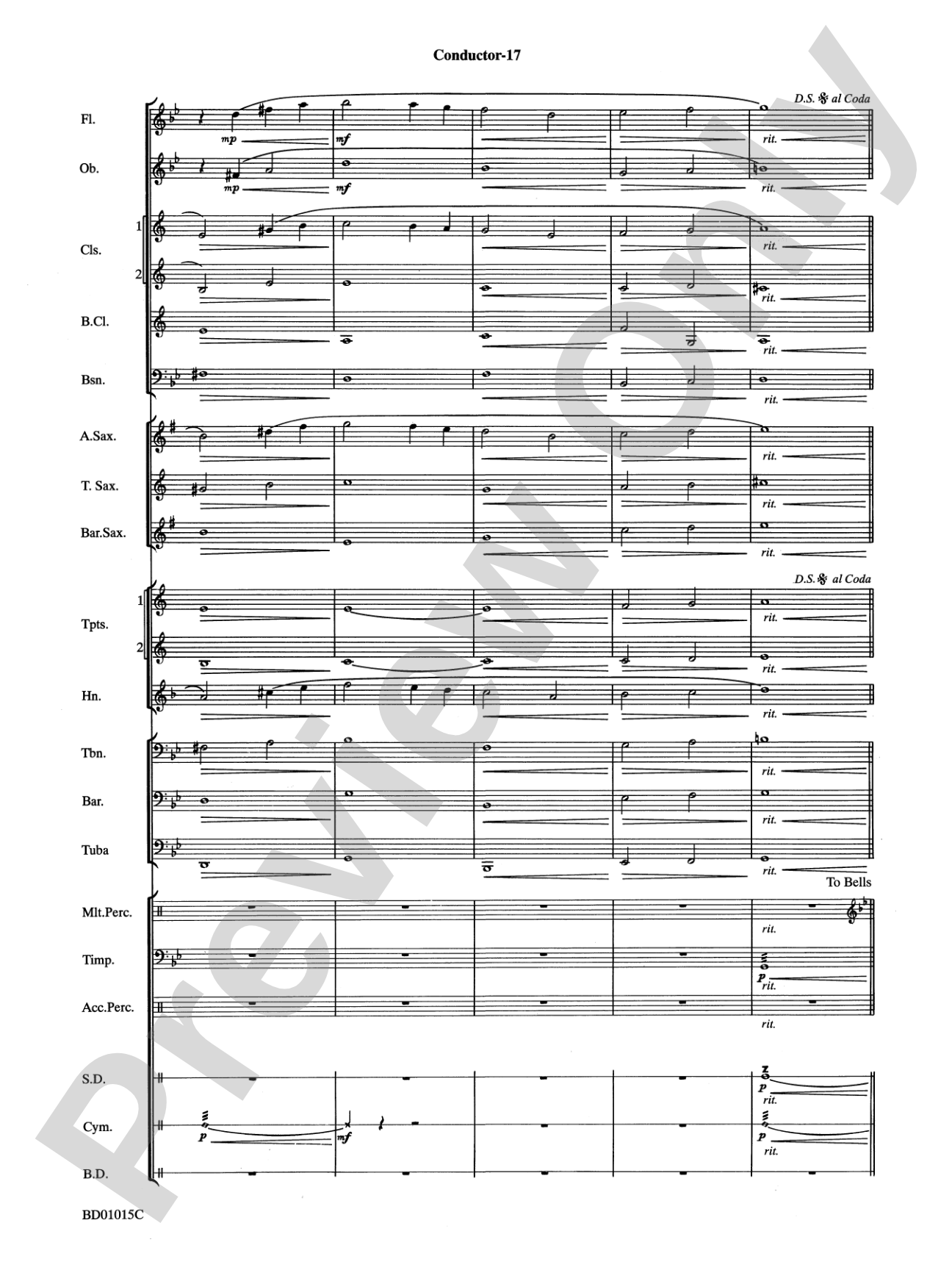 Ash Lawn Echoes (An Overture for Band): Concert Band Conductor Score & Parts