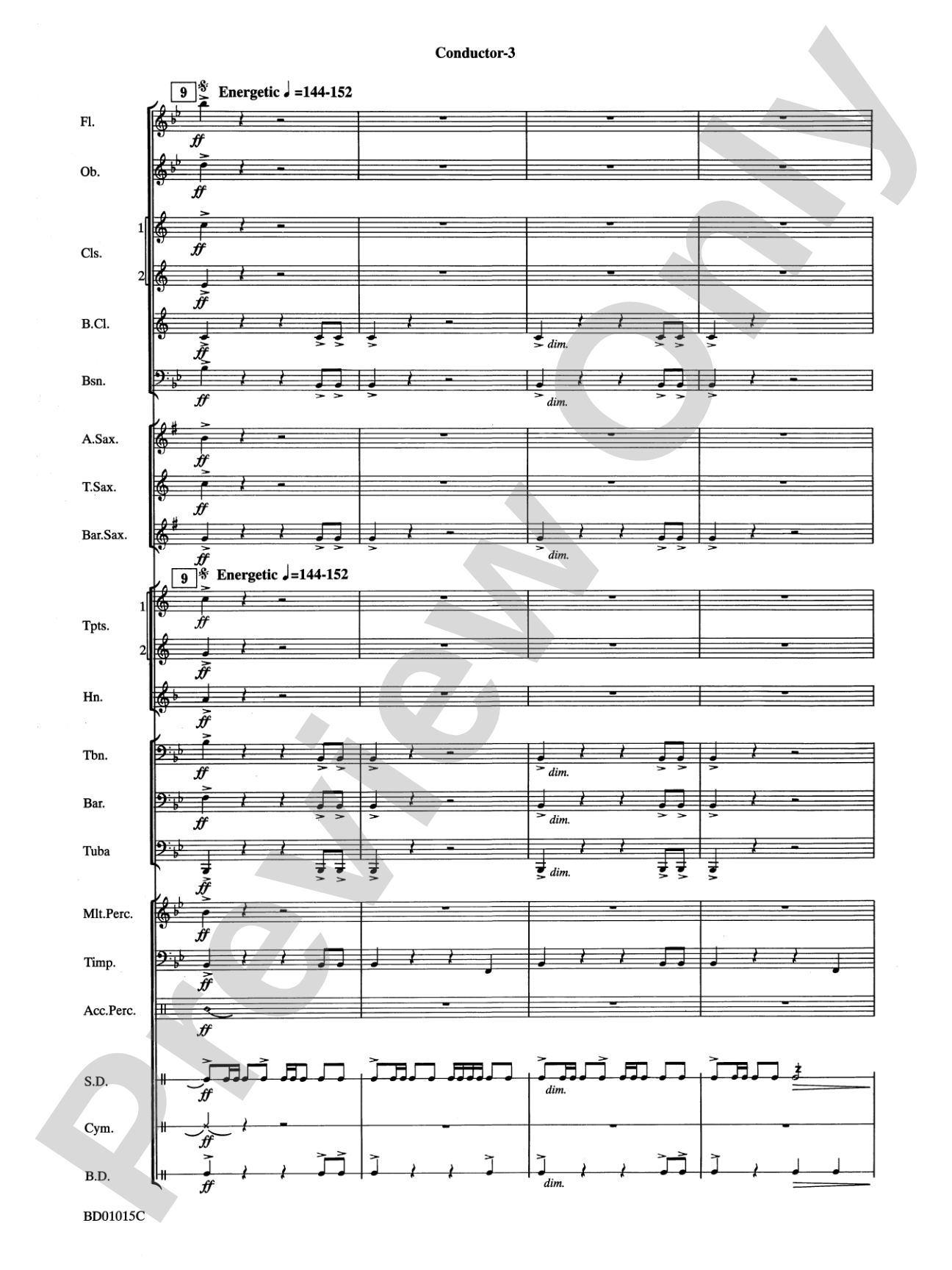 Ash Lawn Echoes (An Overture for Band): Concert Band Conductor Score & Parts