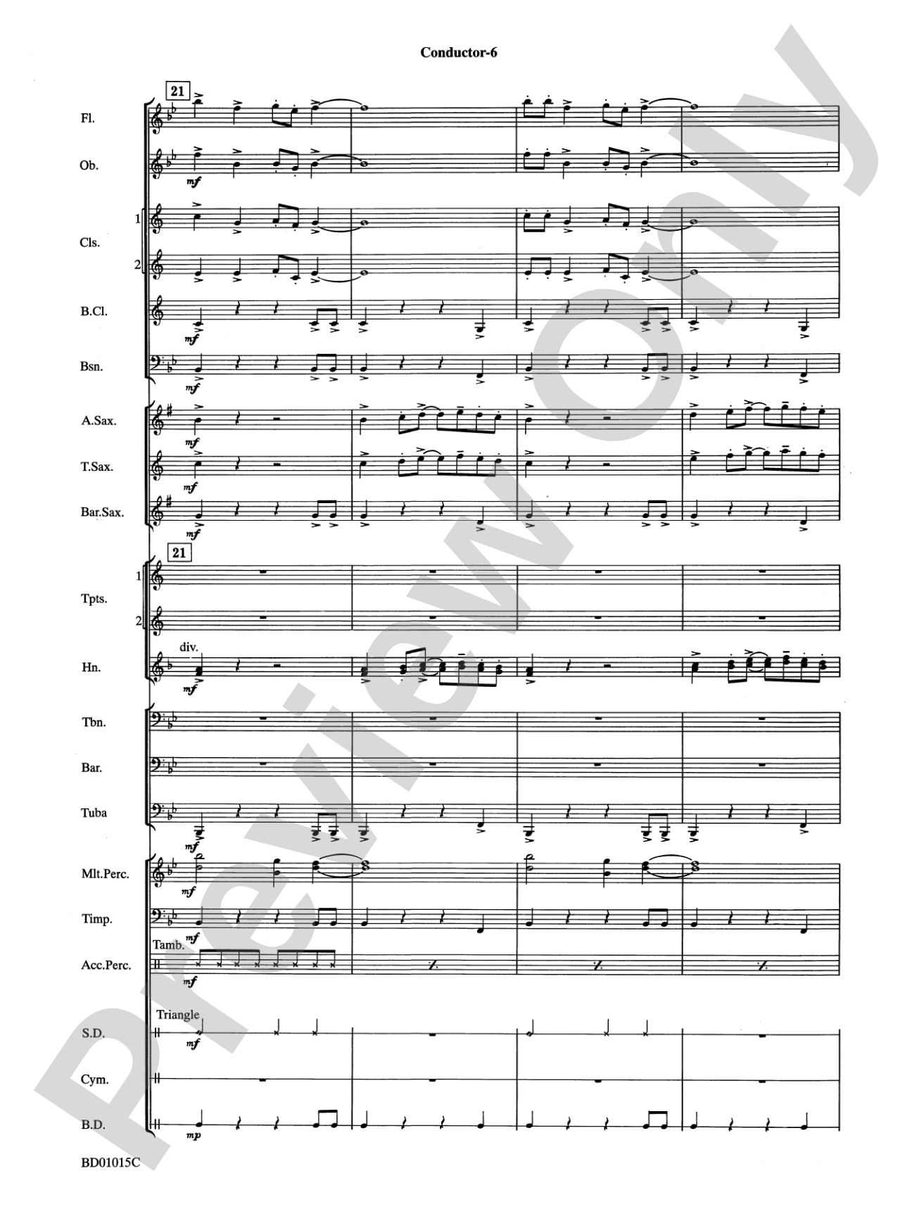 Ash Lawn Echoes (An Overture for Band): Concert Band Conductor Score & Parts