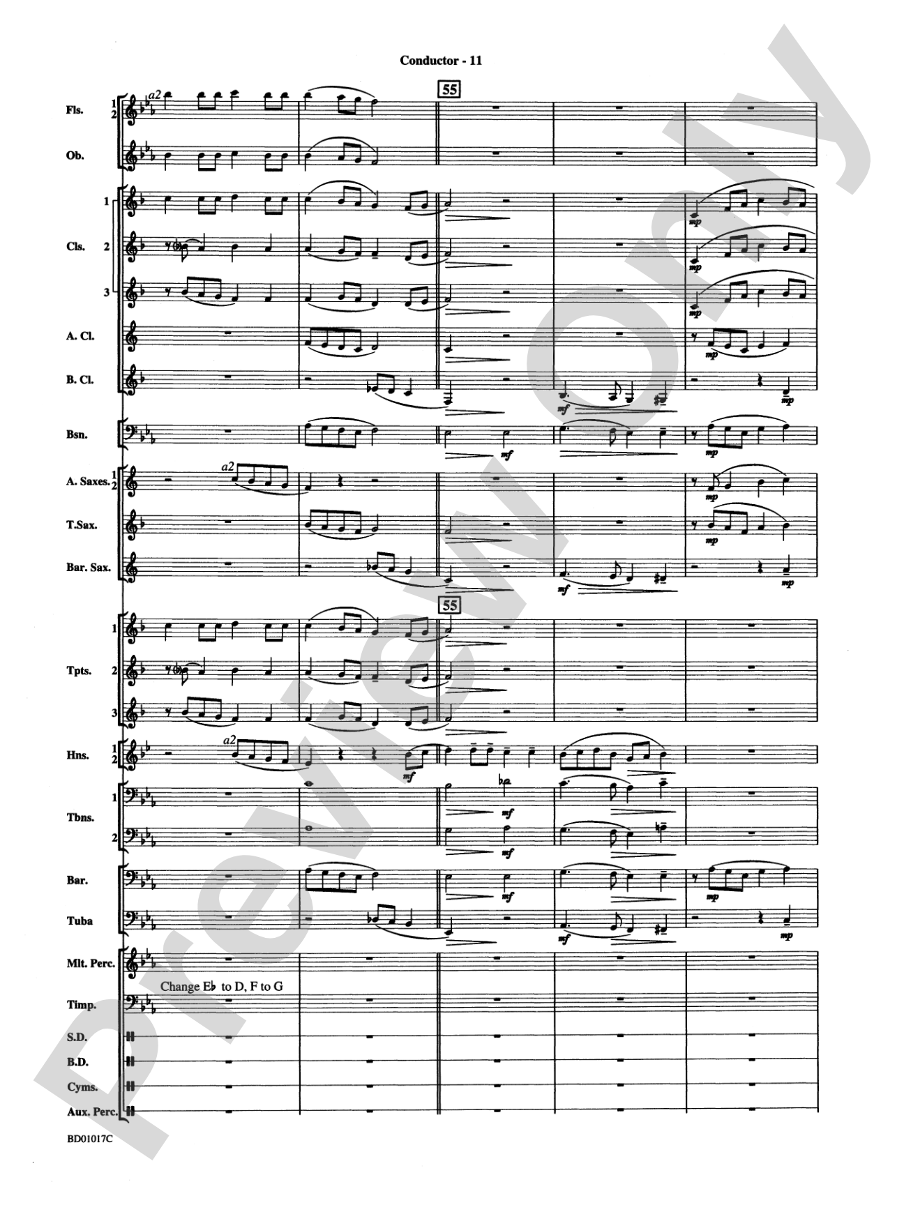 Outback Fantasy (based on Traditional Australian Folk Melodies): Concert Band Conductor Score & Parts