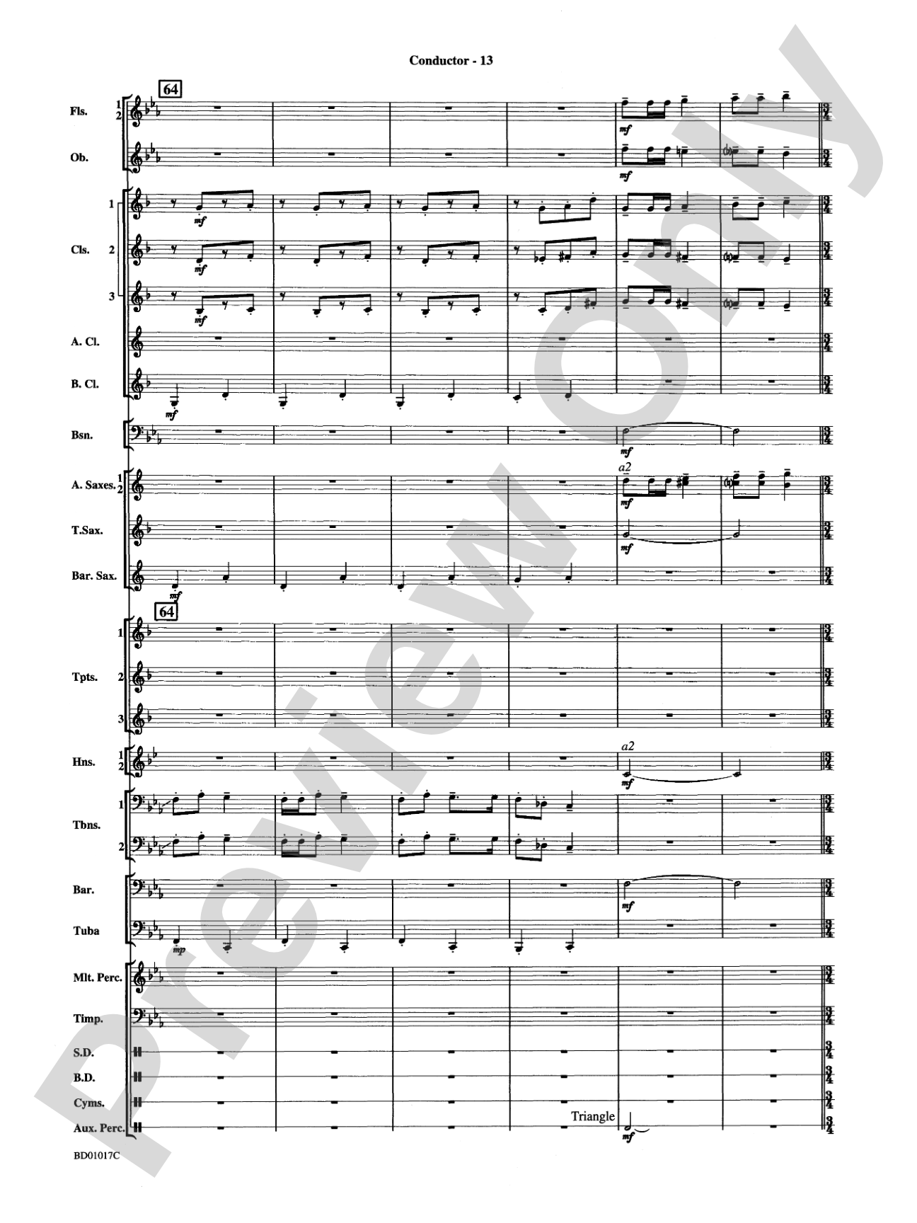 Outback Fantasy (based on Traditional Australian Folk Melodies): Concert Band Conductor Score & Parts