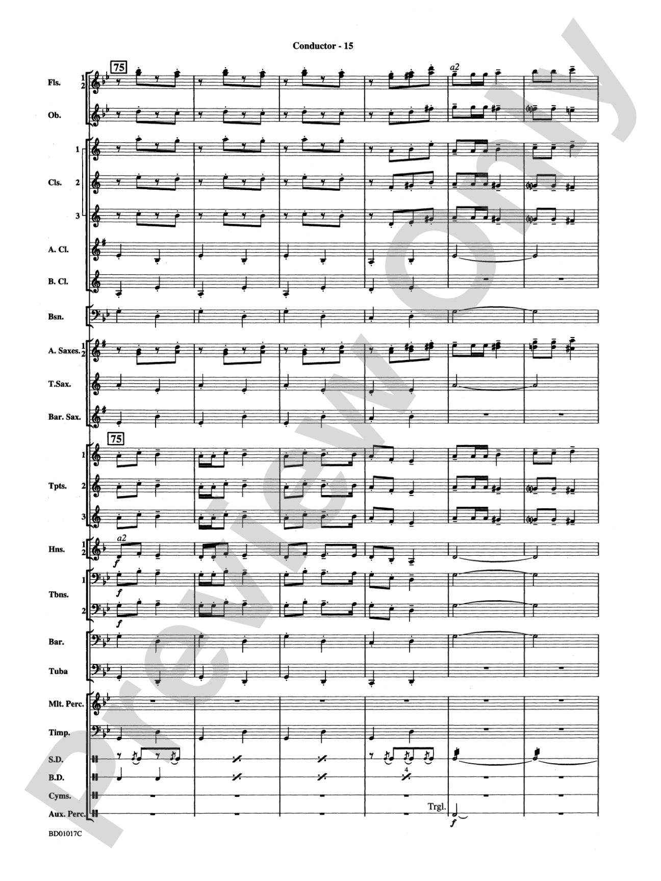 Outback Fantasy (based on Traditional Australian Folk Melodies): Concert Band Conductor Score & Parts