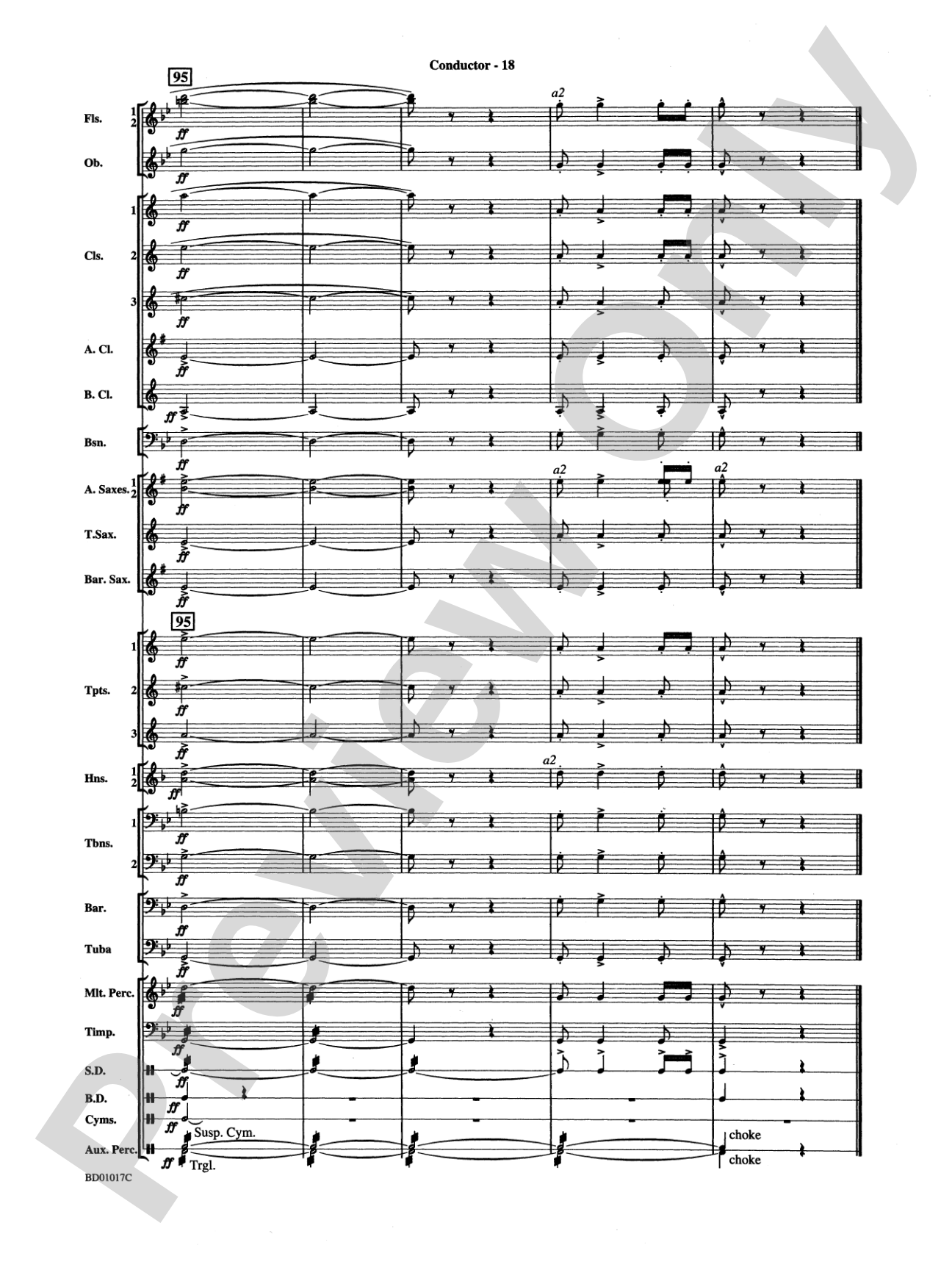 Outback Fantasy (based on Traditional Australian Folk Melodies): Concert Band Conductor Score & Parts