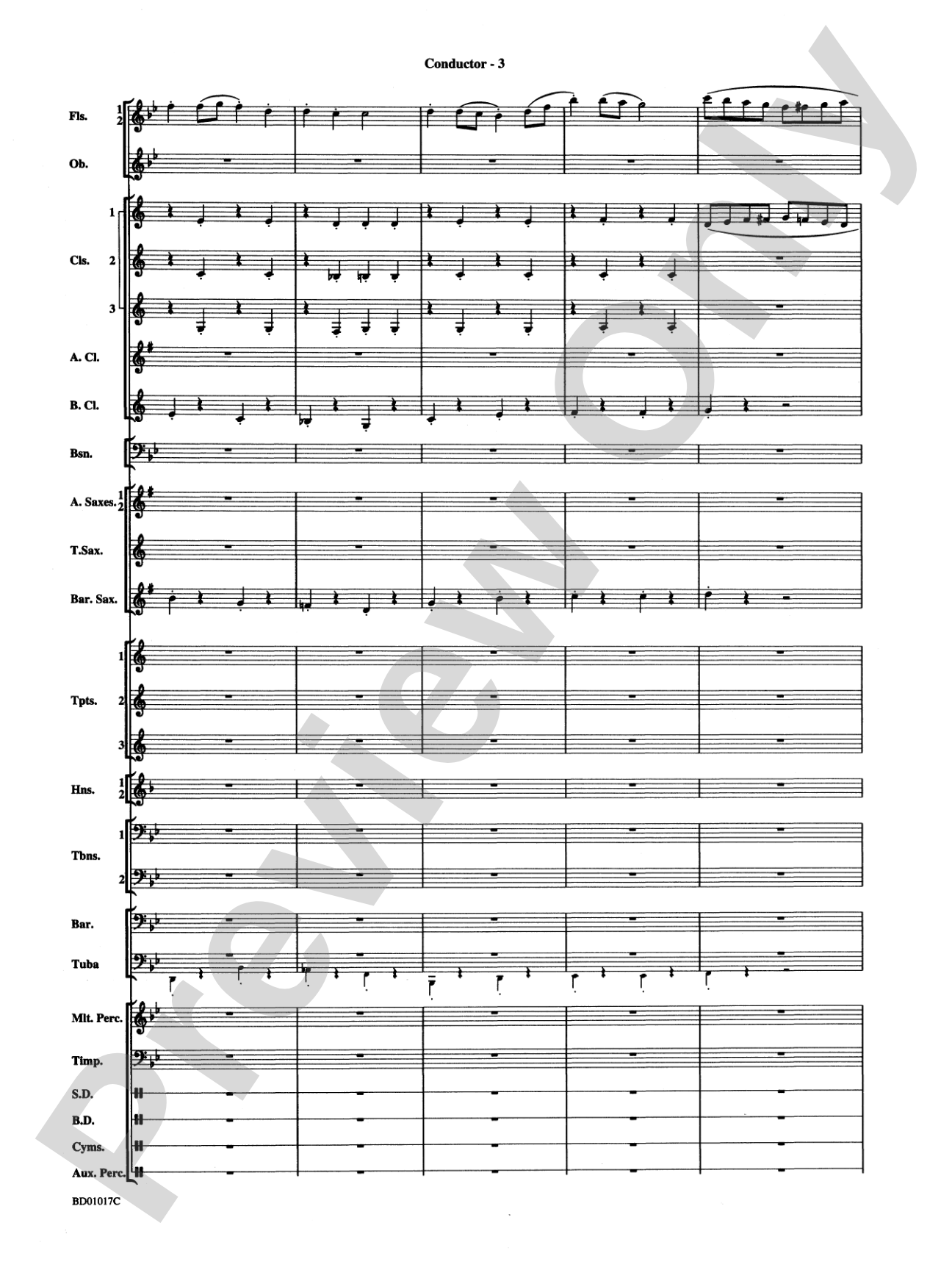 Outback Fantasy (based on Traditional Australian Folk Melodies): Concert Band Conductor Score & Parts