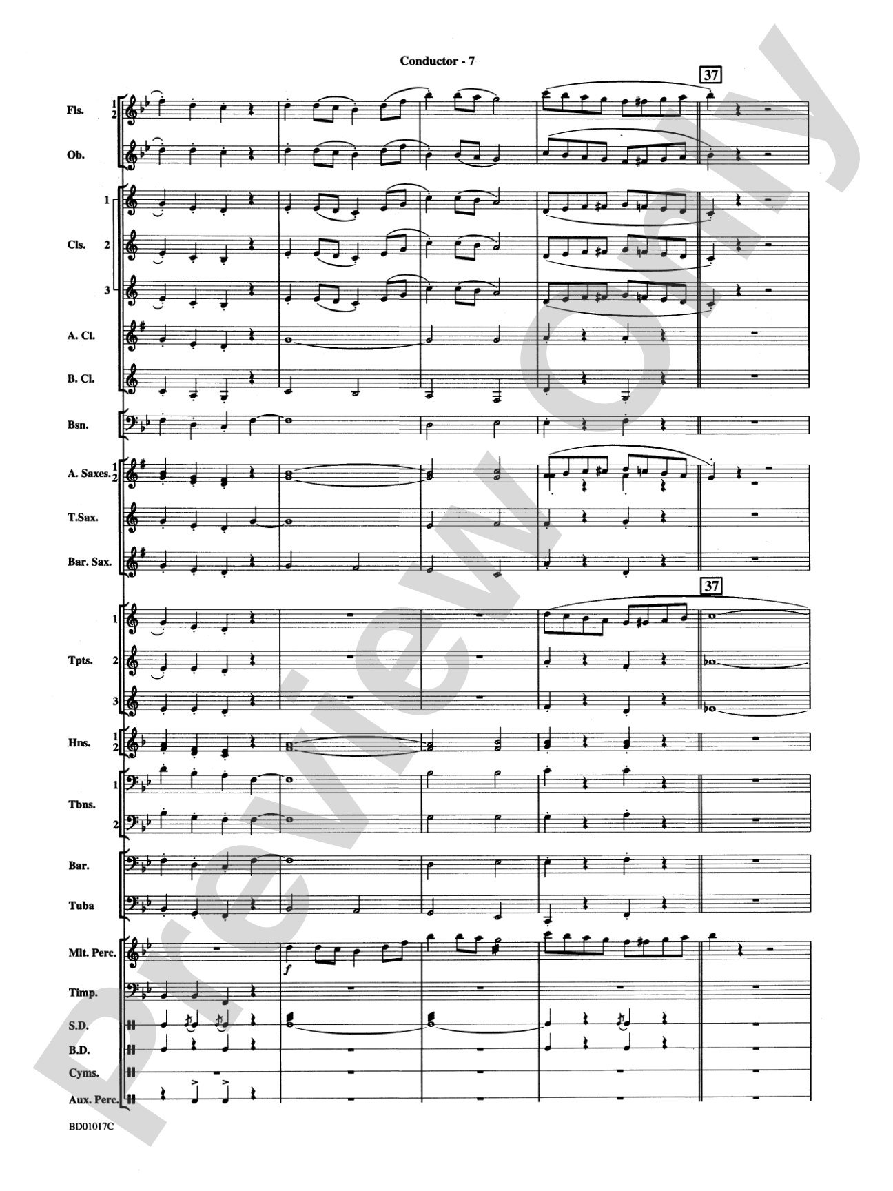 Outback Fantasy (based on Traditional Australian Folk Melodies): Concert Band Conductor Score & Parts