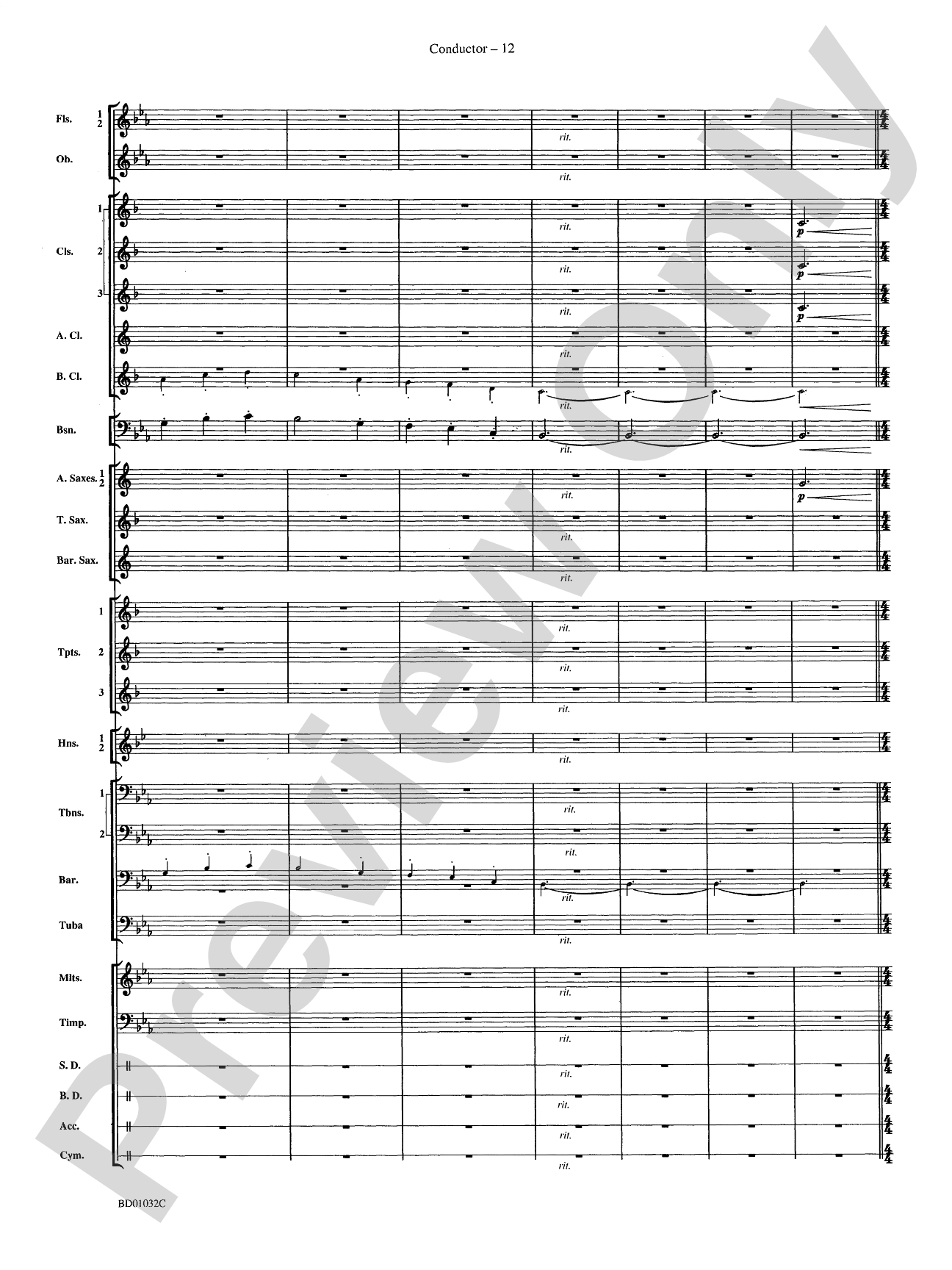 The Gathering of the Yeomen: Concert Band Conductor Score & Parts