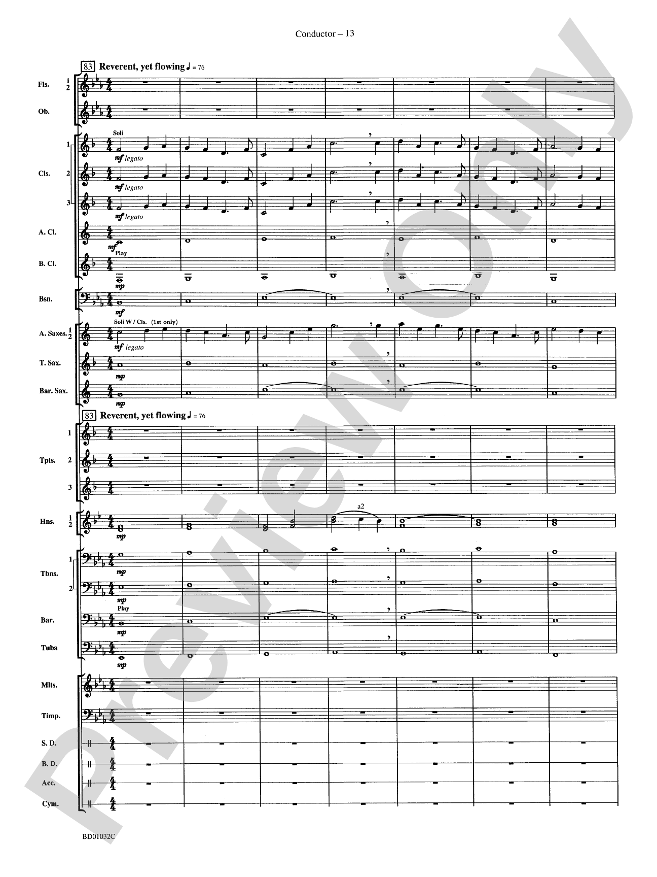 The Gathering of the Yeomen: Concert Band Conductor Score & Parts