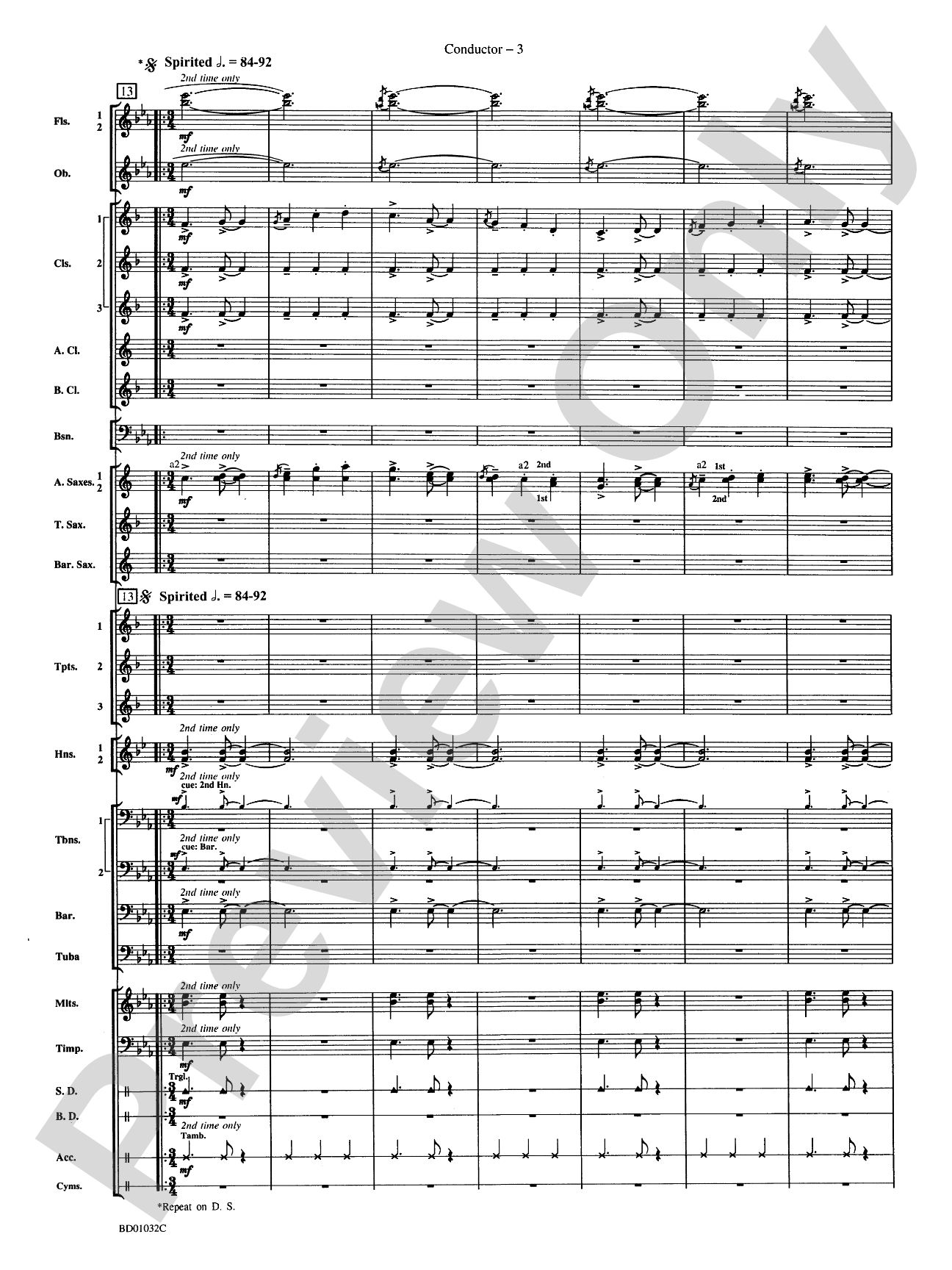 The Gathering of the Yeomen: Concert Band Conductor Score & Parts