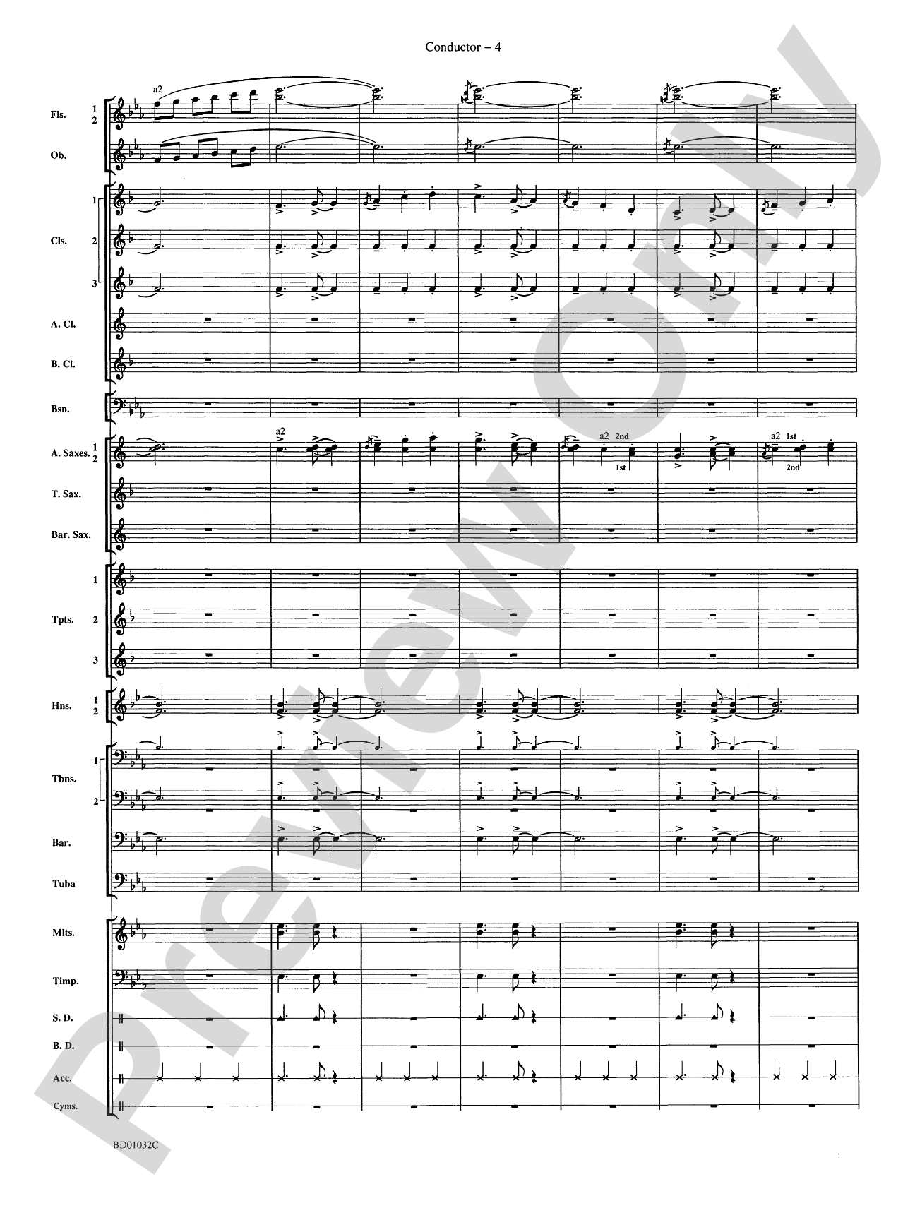 The Gathering of the Yeomen: Concert Band Conductor Score & Parts