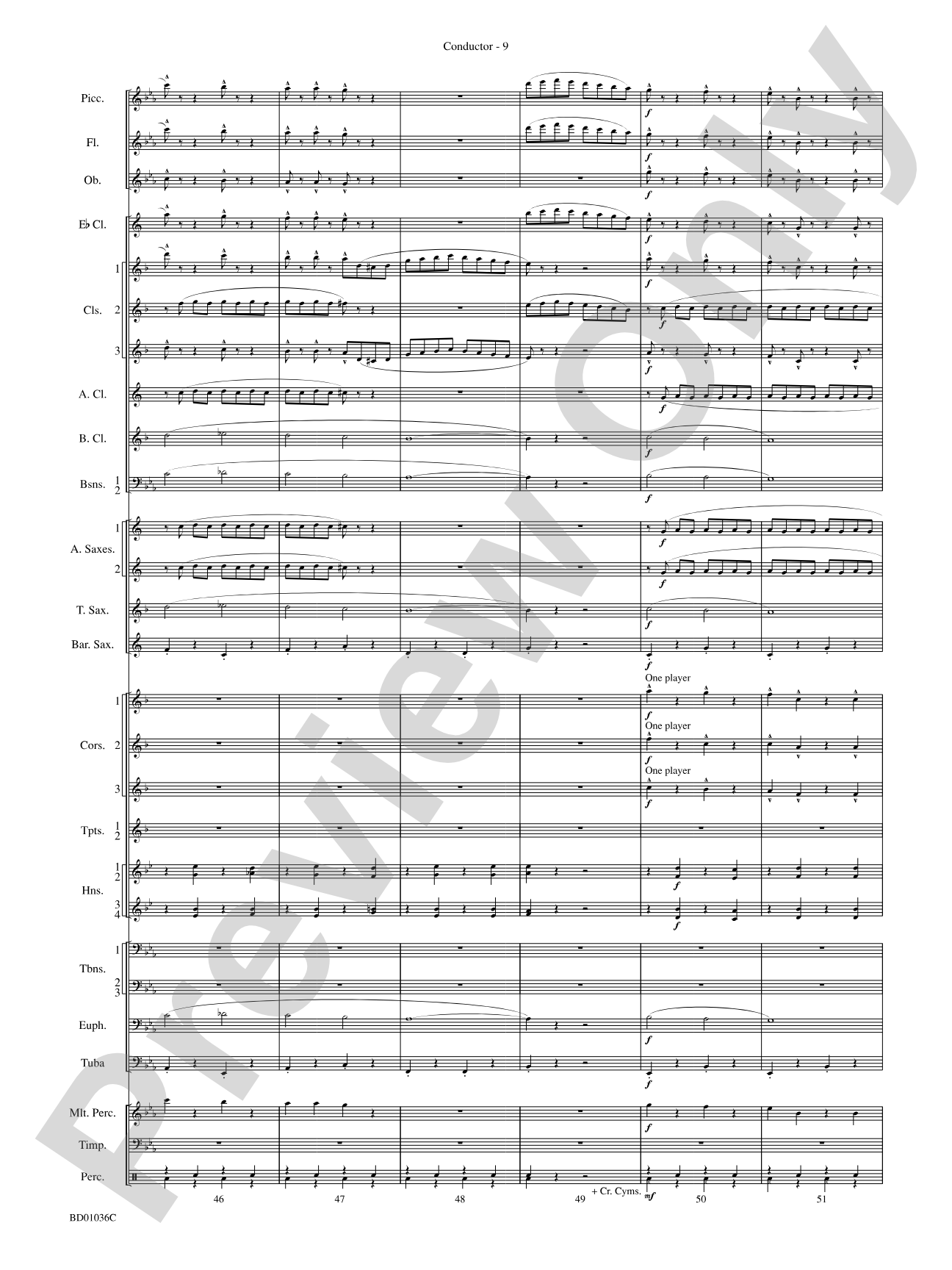 Fiddle-Faddle: Concert Band Conductor Score & Parts