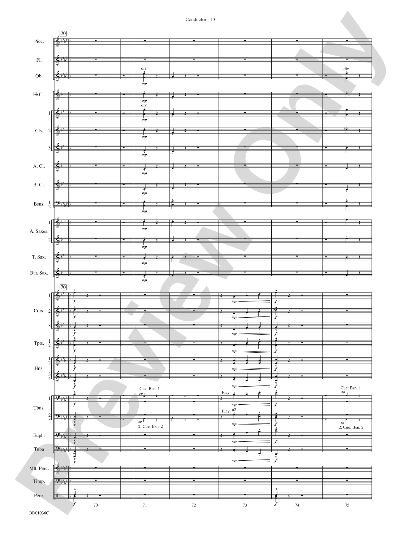 Fiddle-Faddle: Concert Band Conductor Score & Parts