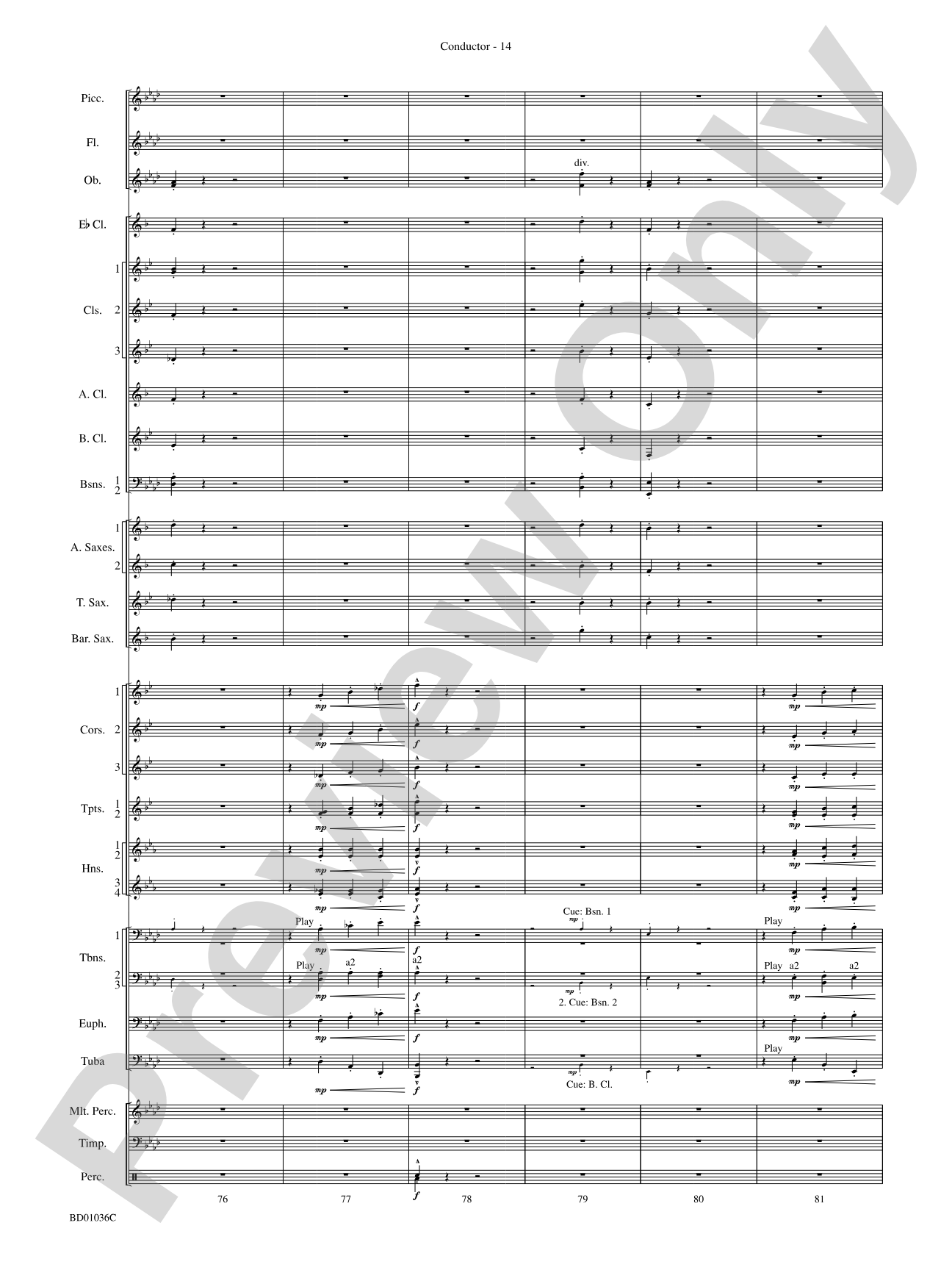 Fiddle-Faddle: Concert Band Conductor Score & Parts