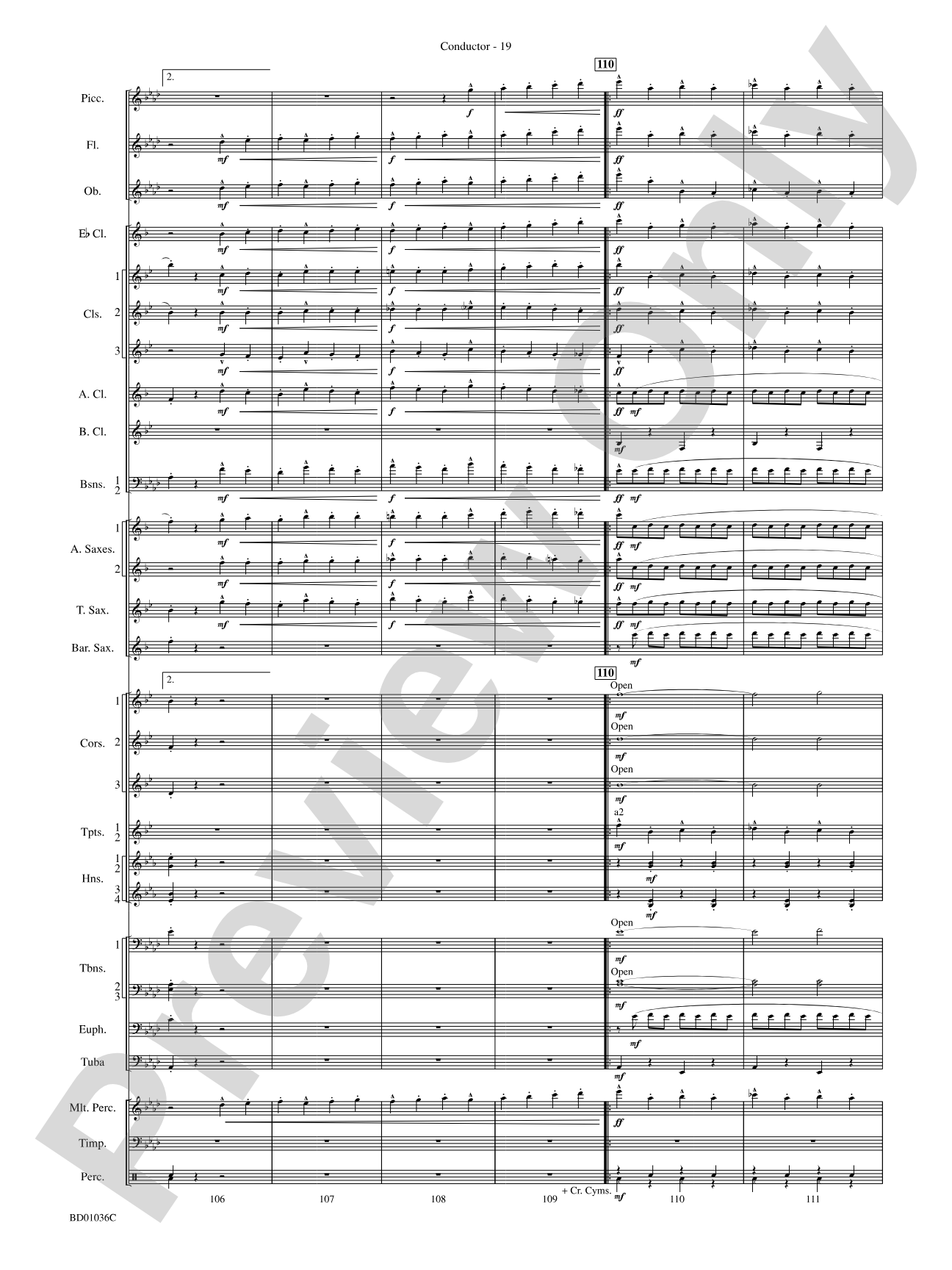 Fiddle-Faddle: Concert Band Conductor Score & Parts