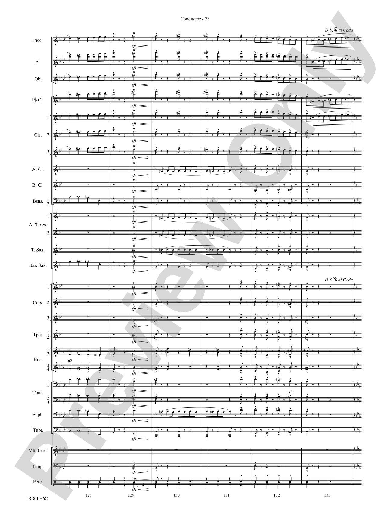 Fiddle-Faddle: Concert Band Conductor Score & Parts