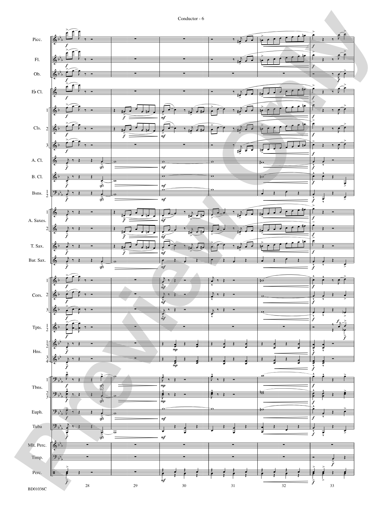 Fiddle-Faddle: Concert Band Conductor Score & Parts