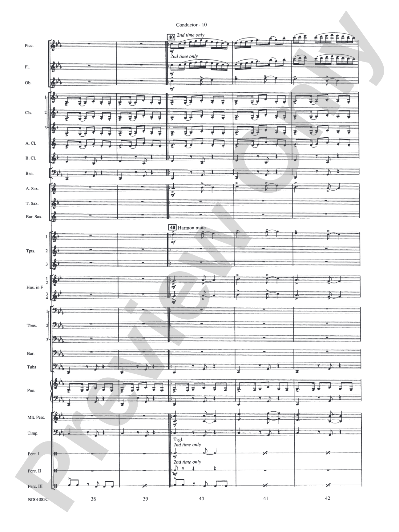 The Ascension (from The Divine Comedy): Concert Band Conductor Score & Parts