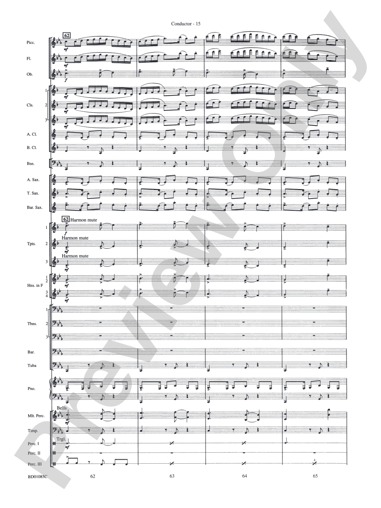 The Ascension (from The Divine Comedy): Concert Band Conductor Score & Parts