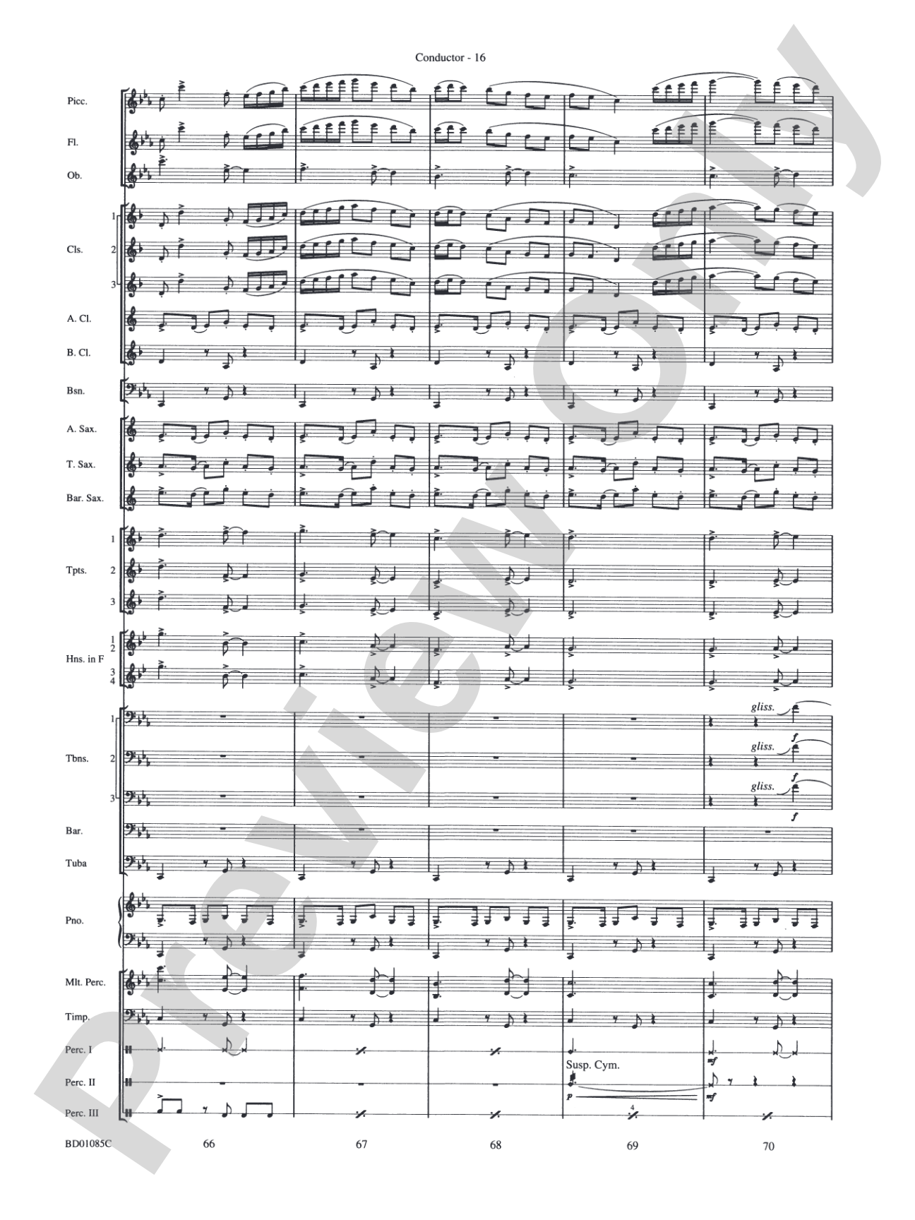 The Ascension (from The Divine Comedy): Concert Band Conductor Score & Parts