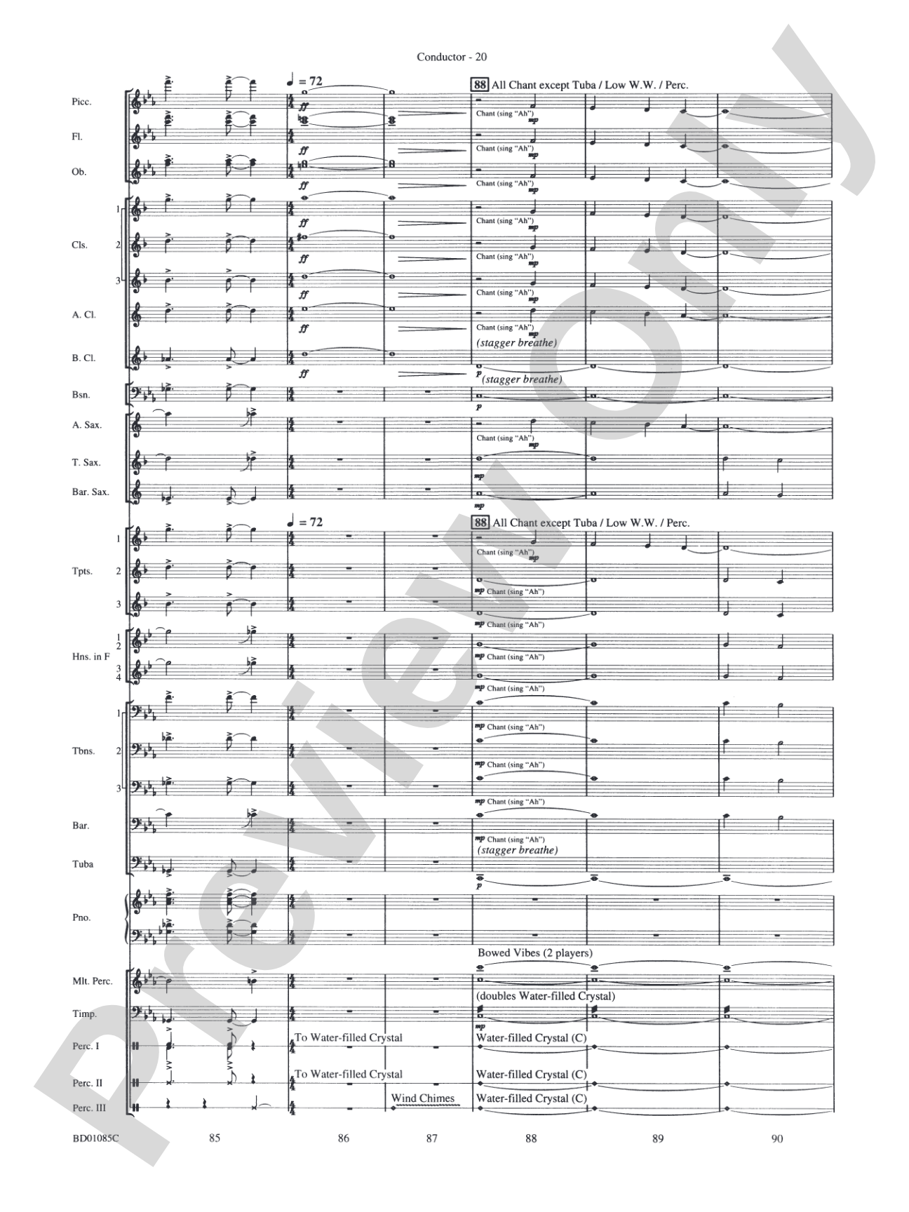 The Ascension (from The Divine Comedy): Concert Band Conductor Score & Parts