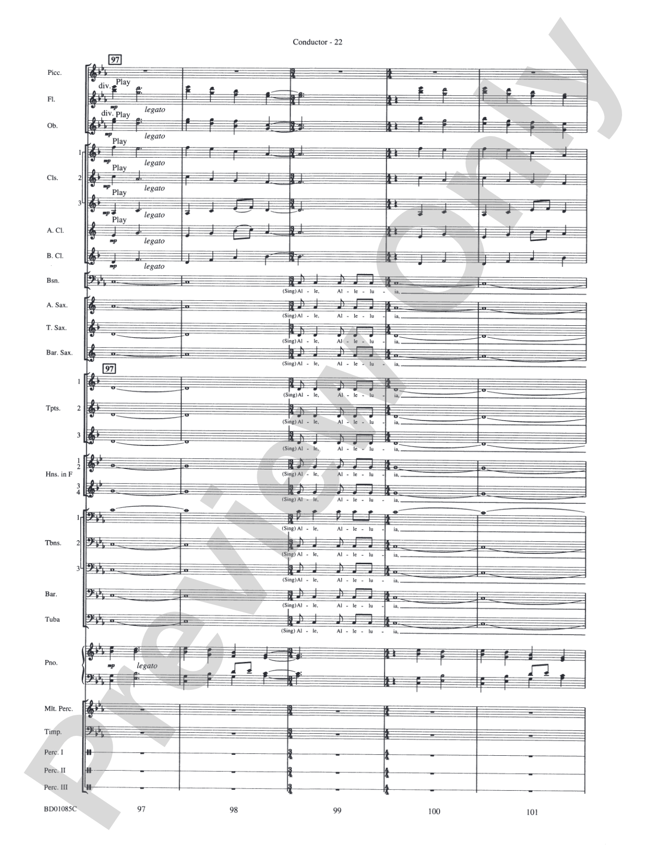 The Ascension (from The Divine Comedy): Concert Band Conductor Score & Parts