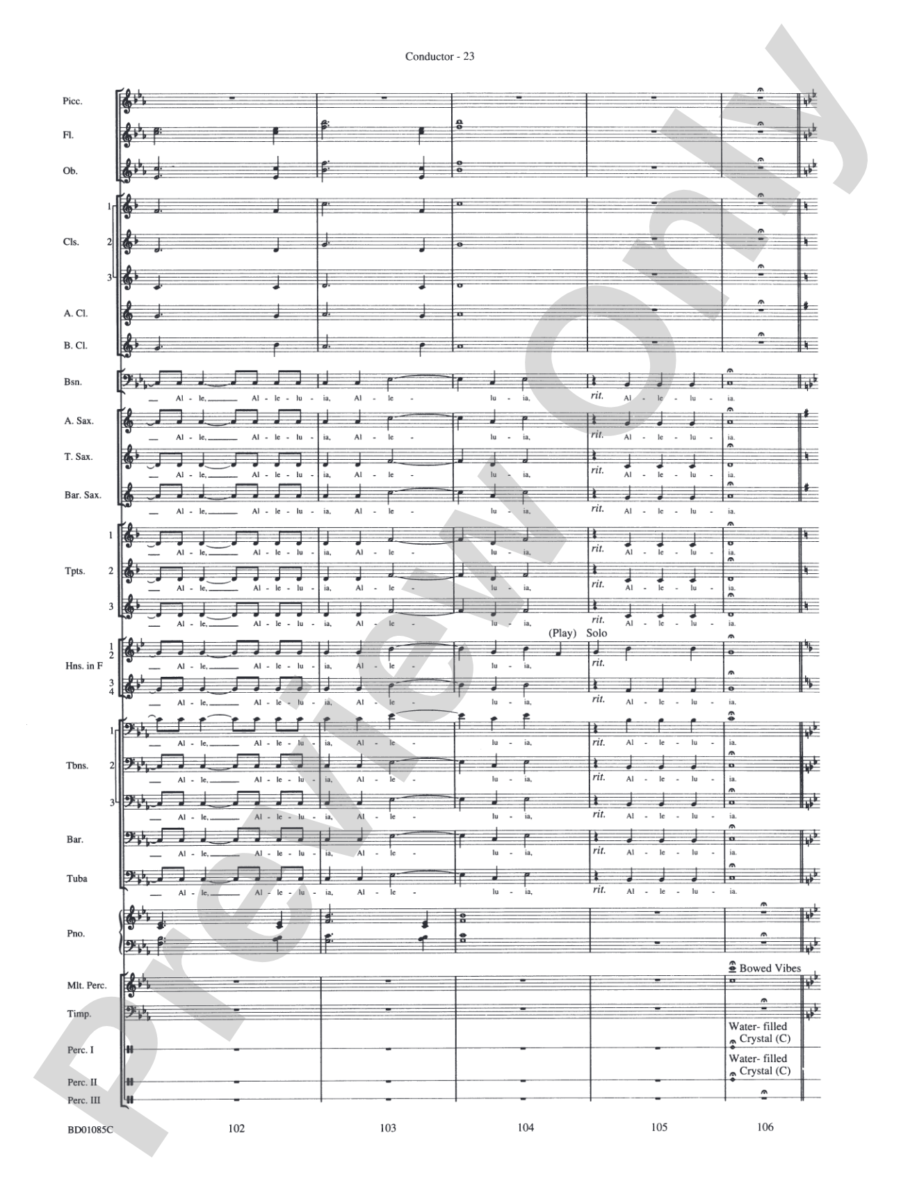 The Ascension (from The Divine Comedy): Concert Band Conductor Score & Parts
