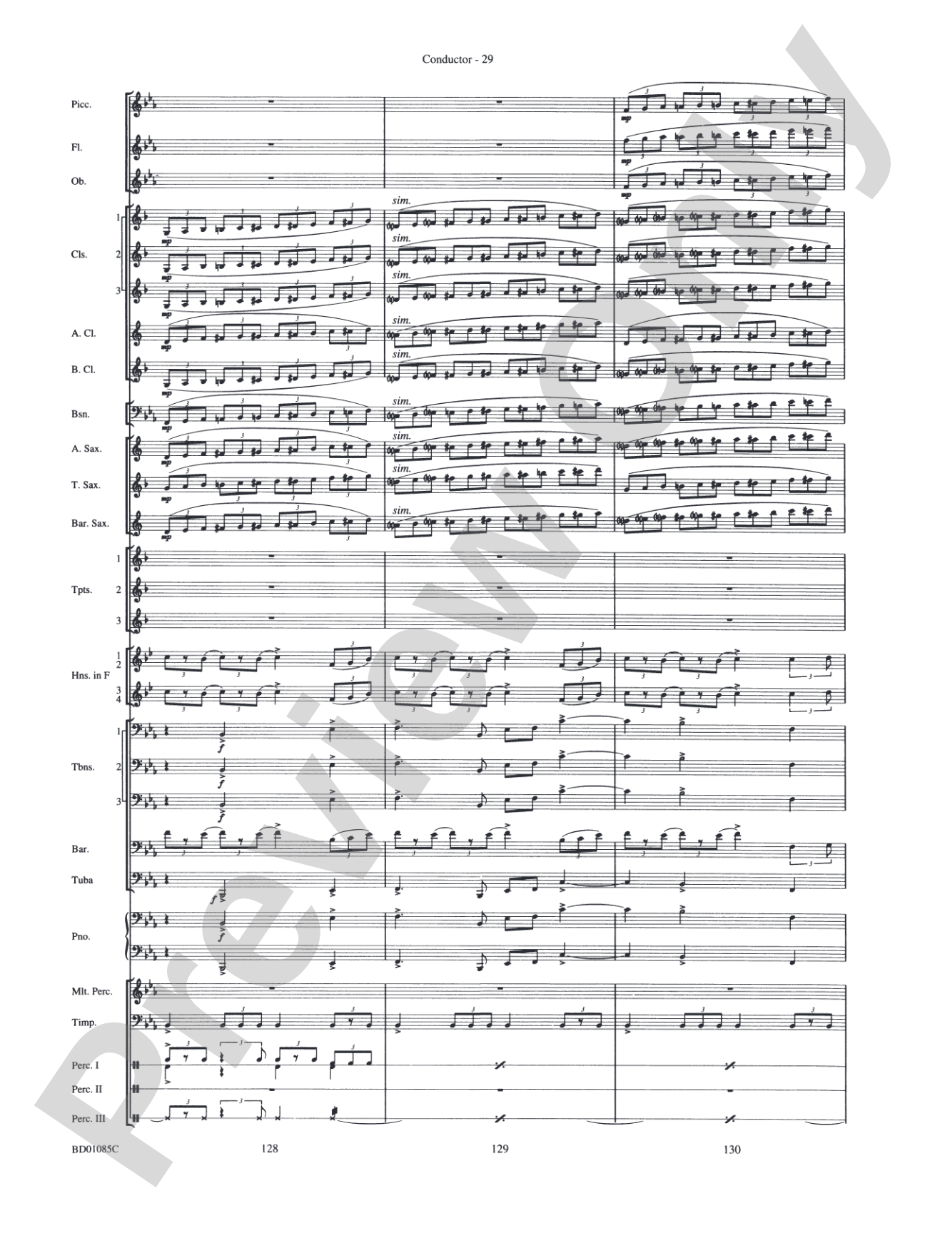 The Ascension (from The Divine Comedy): Concert Band Conductor Score & Parts