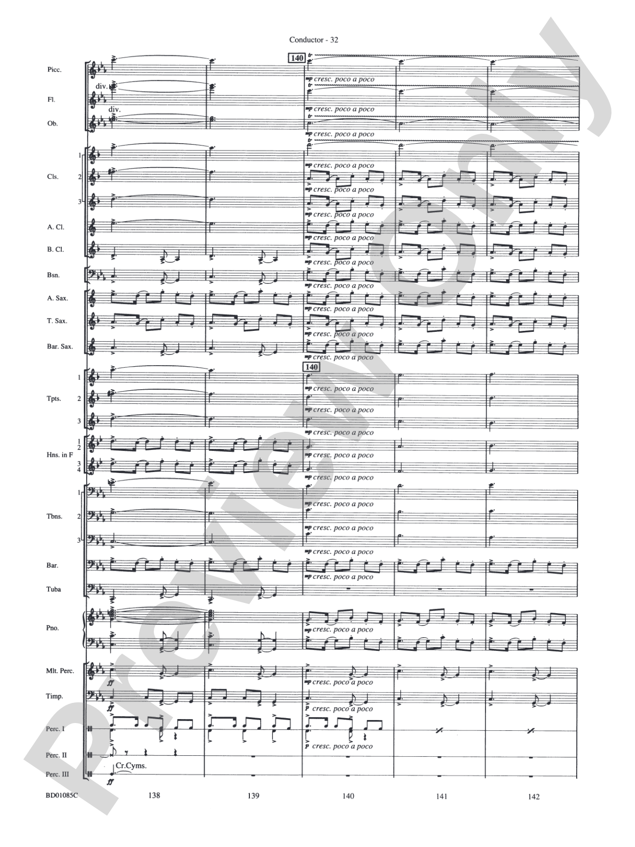 The Ascension (from The Divine Comedy): Concert Band Conductor Score & Parts