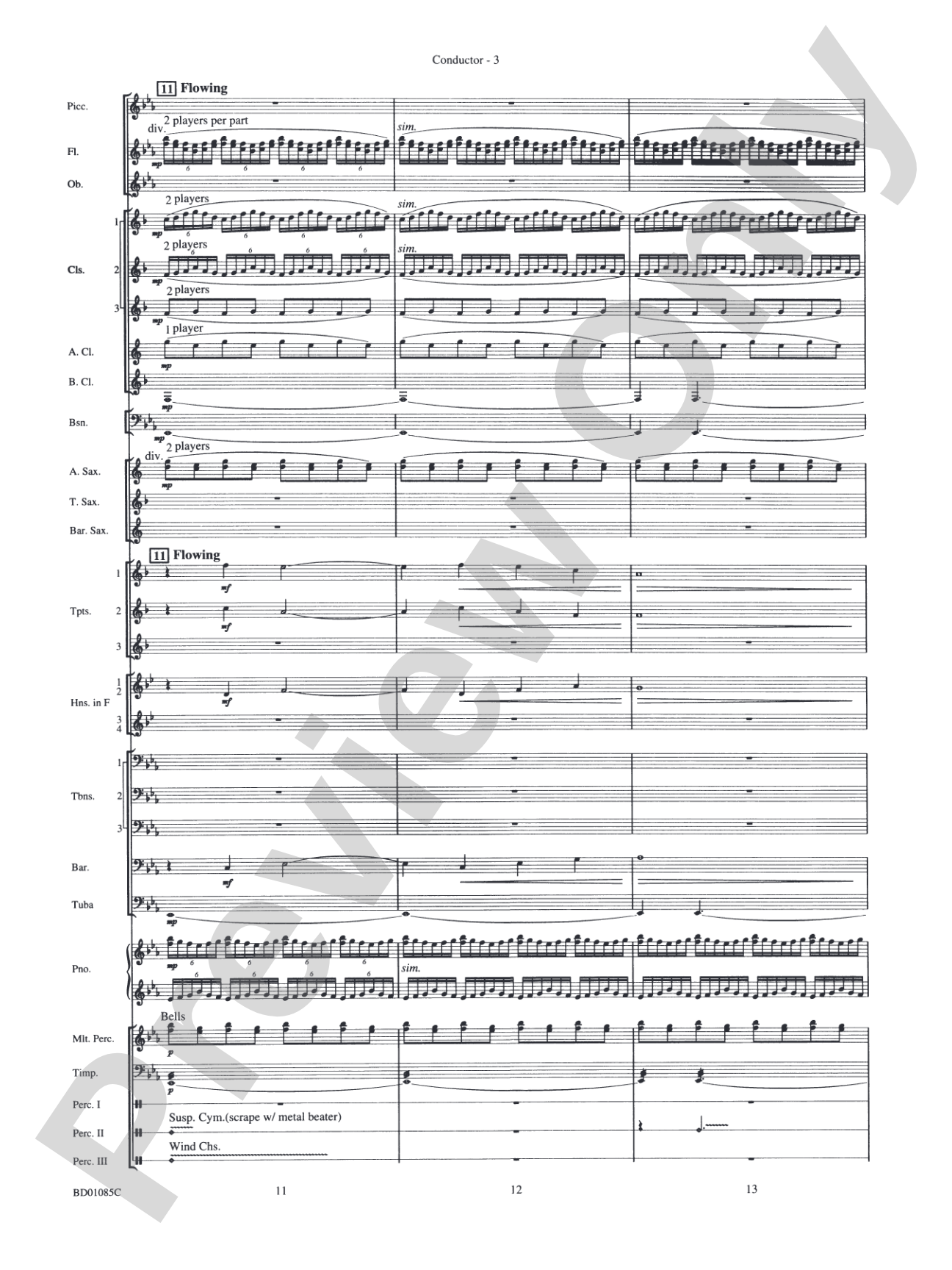 The Ascension (from The Divine Comedy): Concert Band Conductor Score & Parts