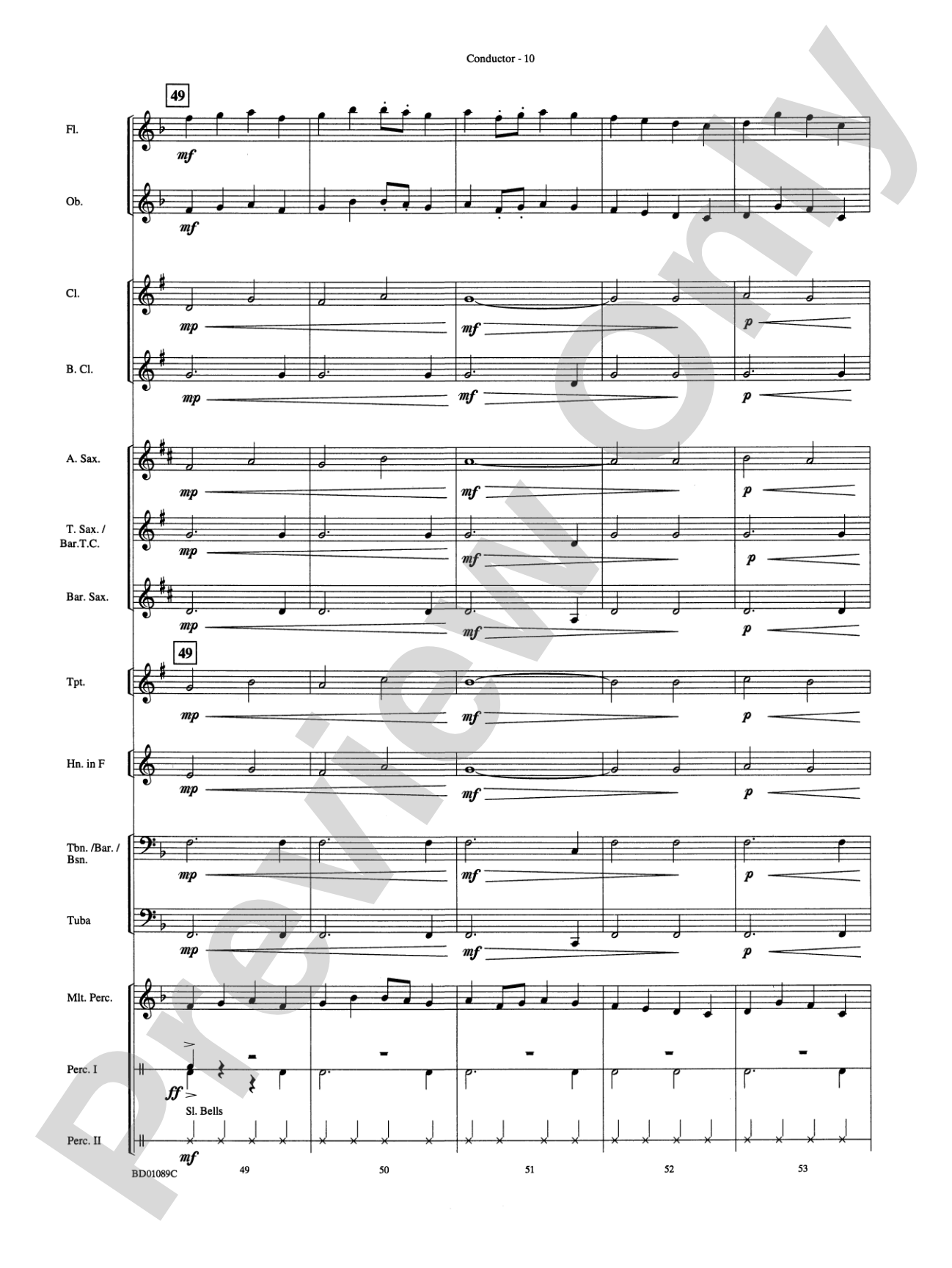 Ceremonium: Concert Band Conductor Score & Parts
