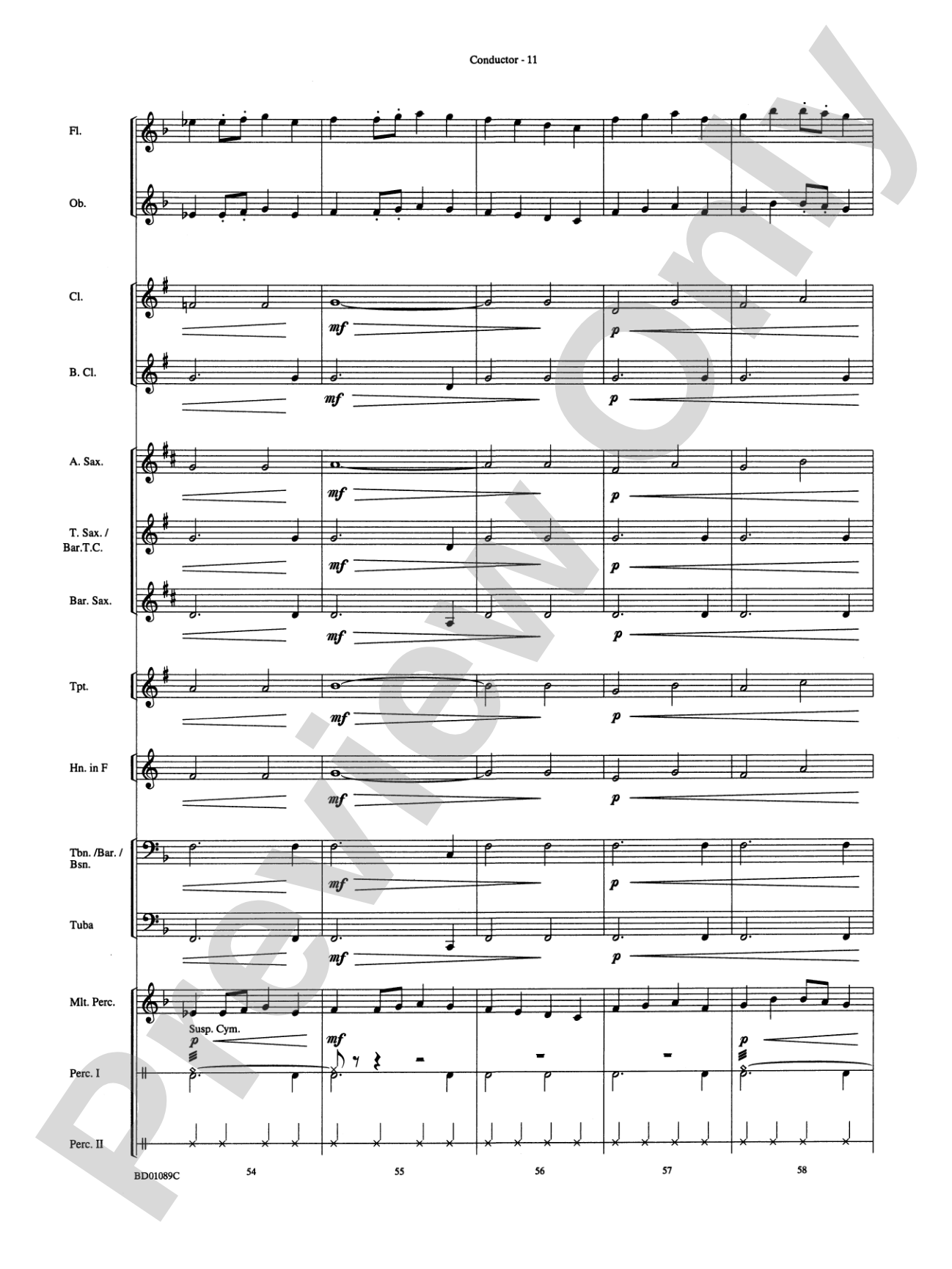 Ceremonium: Concert Band Conductor Score & Parts