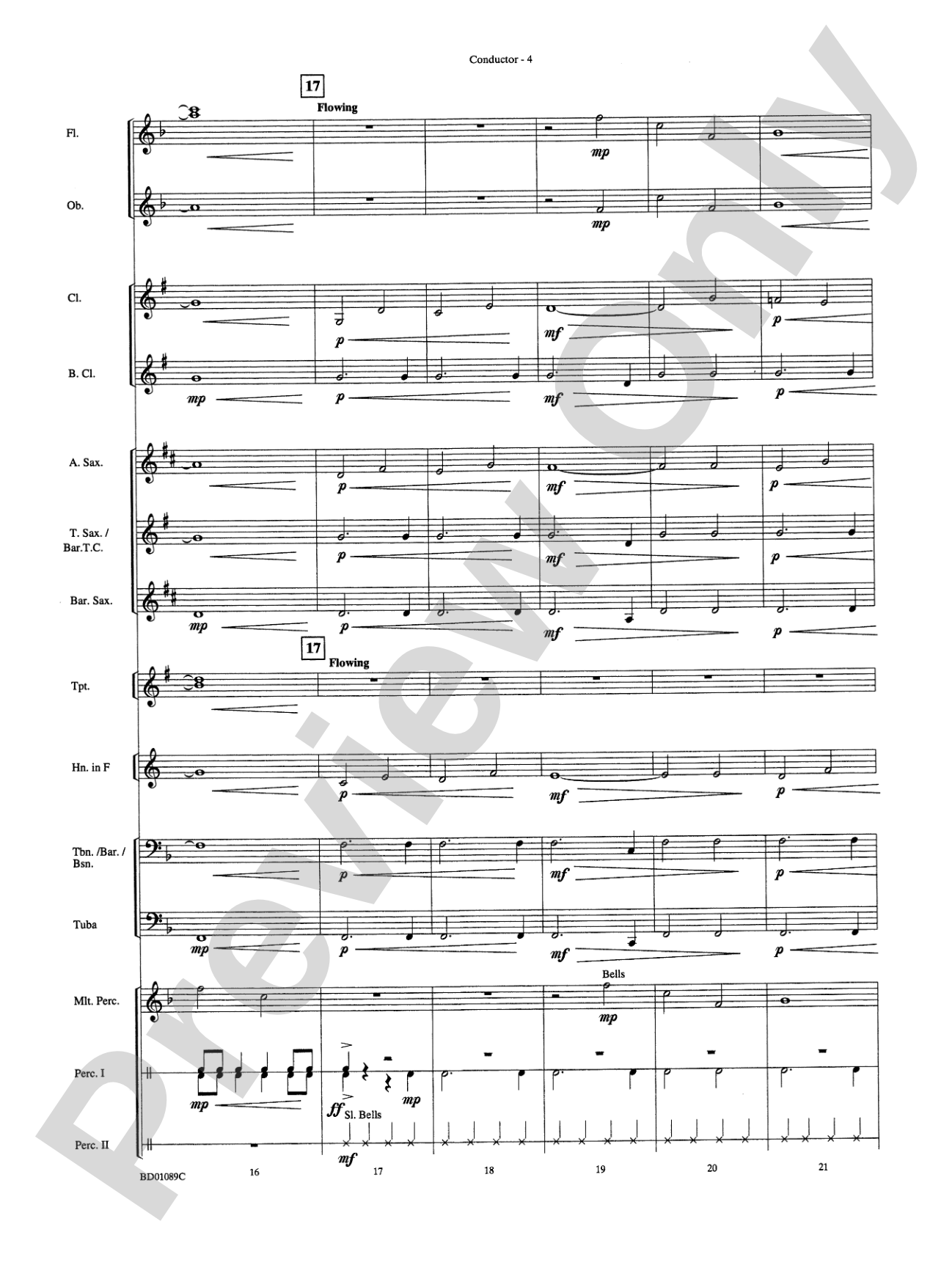 Ceremonium: Concert Band Conductor Score & Parts