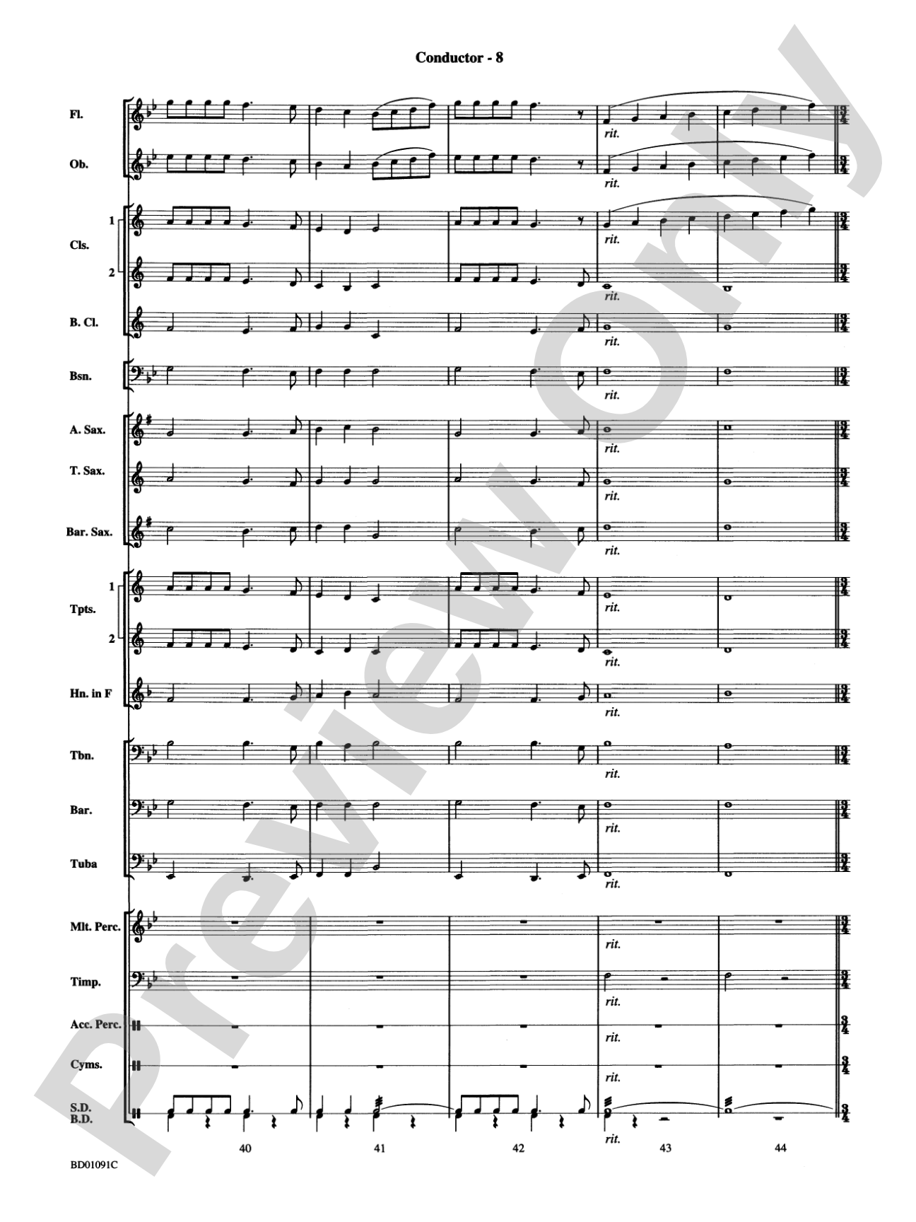That Holiday Season!: Concert Band Conductor Score & Parts