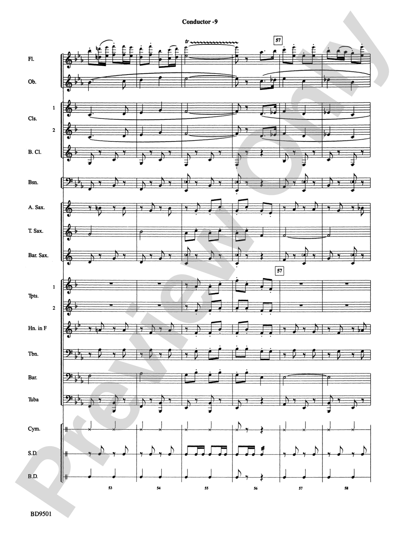 The Chimes of Liberty: Concert Band Conductor Score & Parts