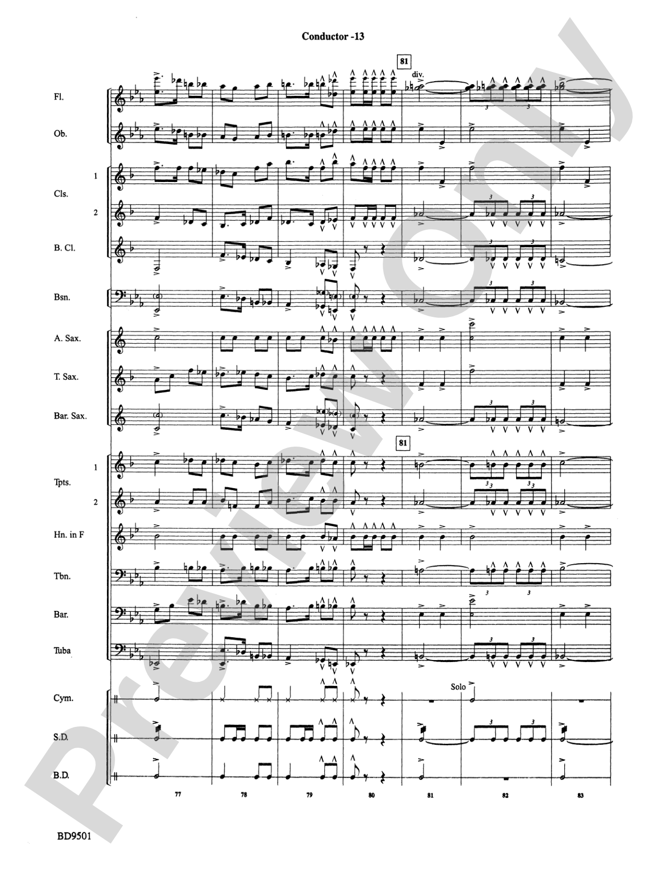 The Chimes of Liberty: Concert Band Conductor Score & Parts