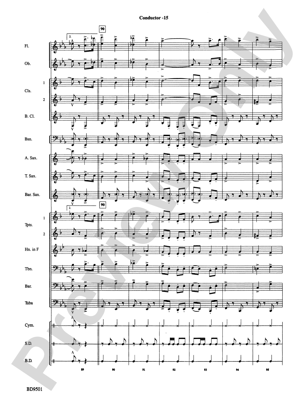 The Chimes of Liberty: Concert Band Conductor Score & Parts