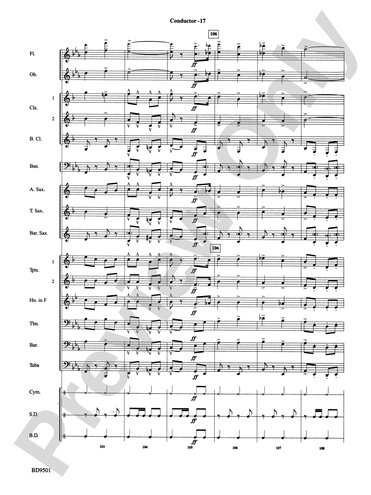 The Chimes of Liberty: Concert Band Conductor Score & Parts