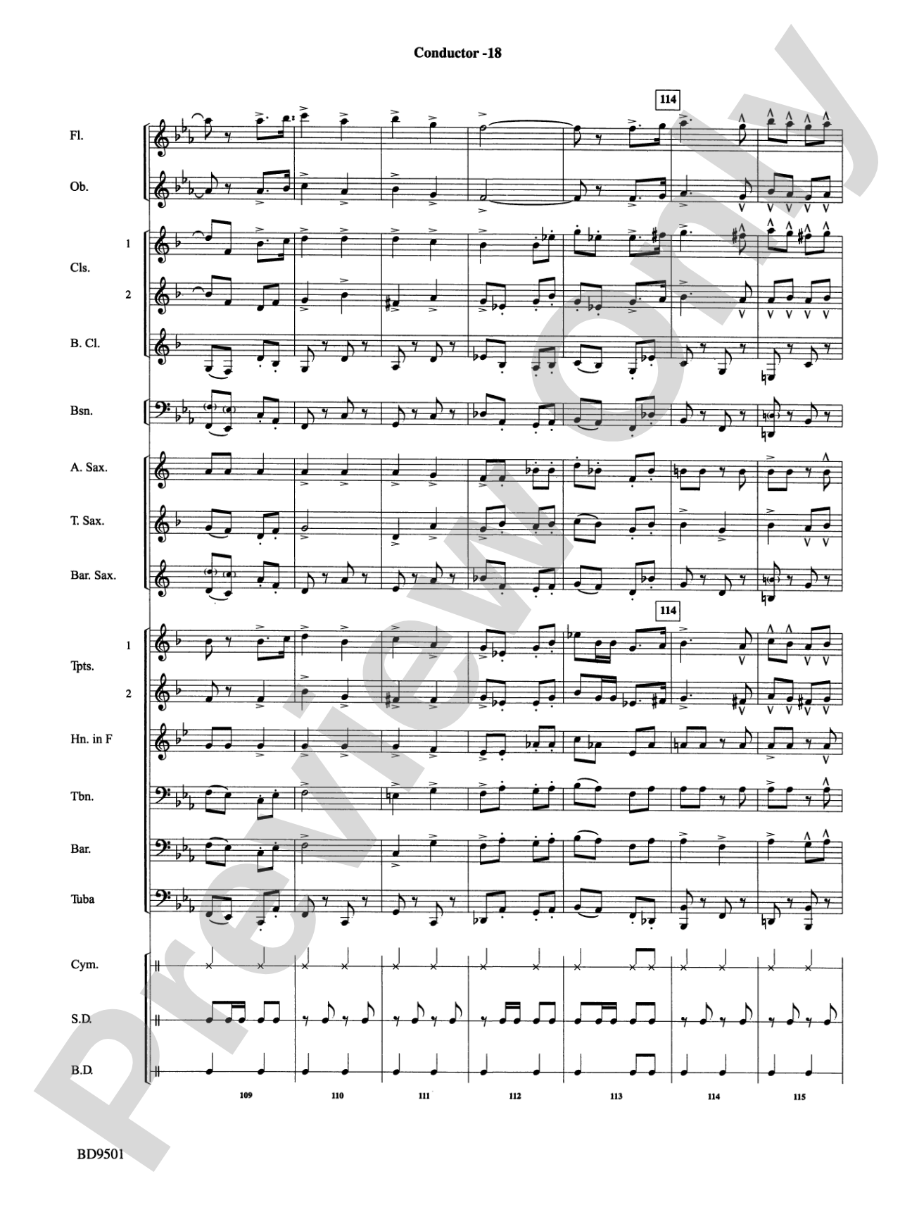 The Chimes of Liberty: Concert Band Conductor Score & Parts