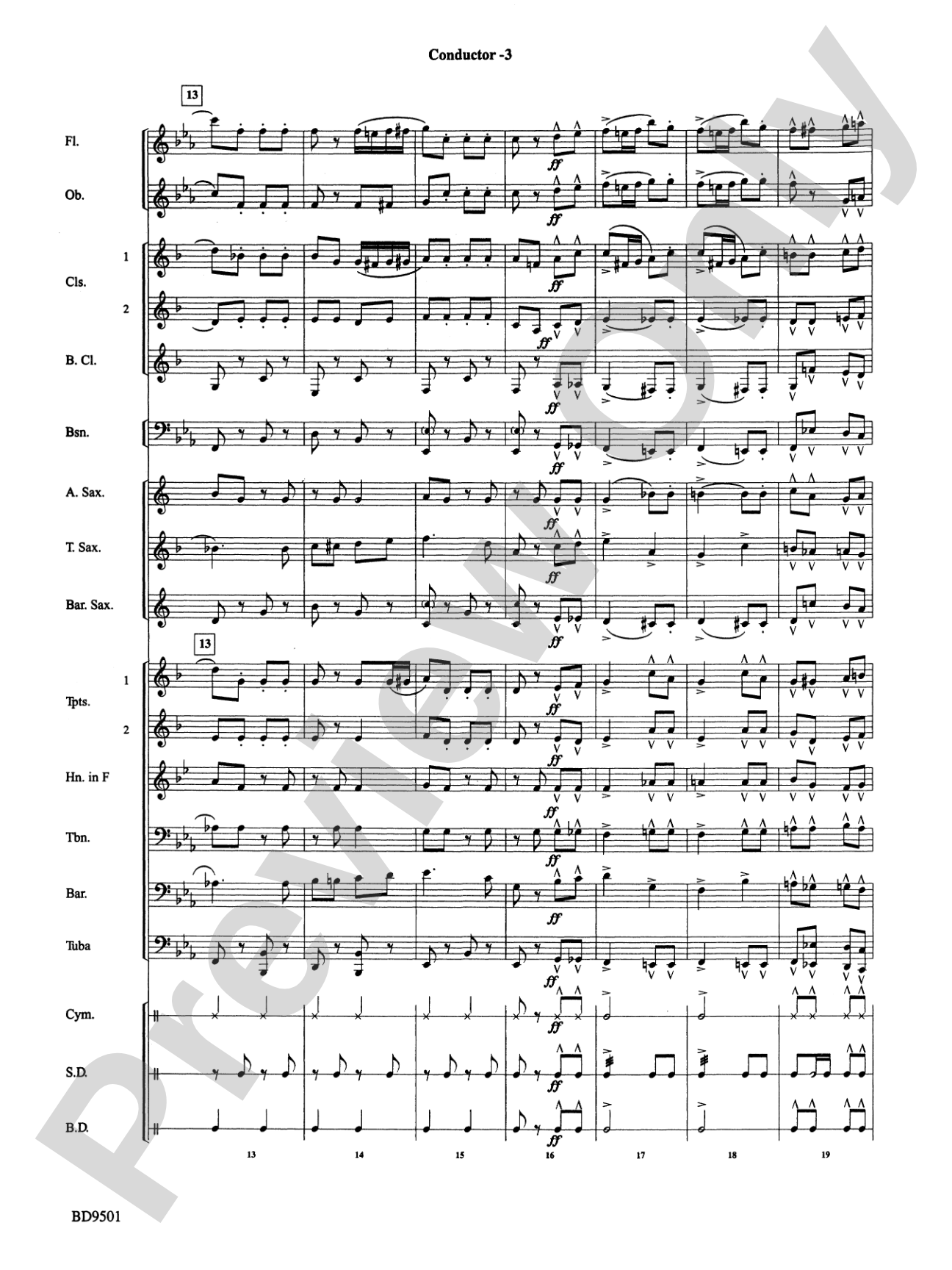The Chimes of Liberty: Concert Band Conductor Score & Parts
