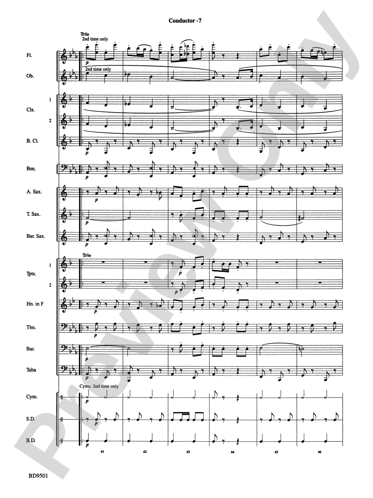 The Chimes of Liberty: Concert Band Conductor Score & Parts