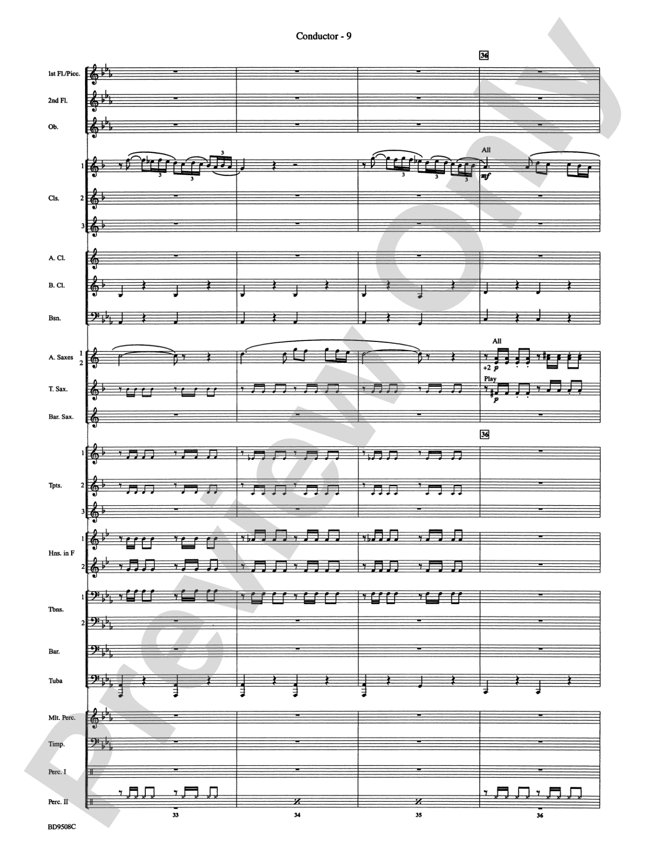Procession of the Sardar (from Caucasian Sketches): Concert Band Conductor Score & Parts