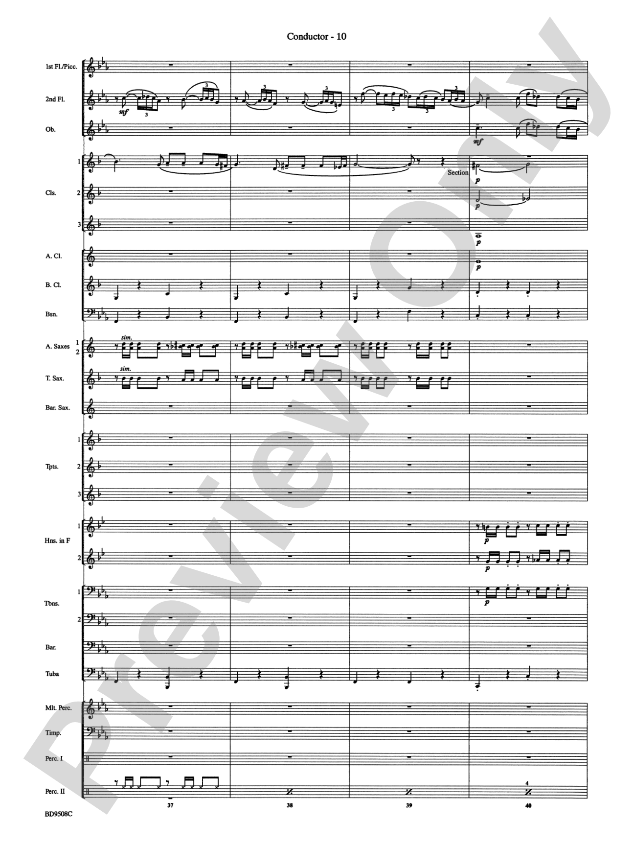 Procession of the Sardar (from Caucasian Sketches): Concert Band Conductor Score & Parts