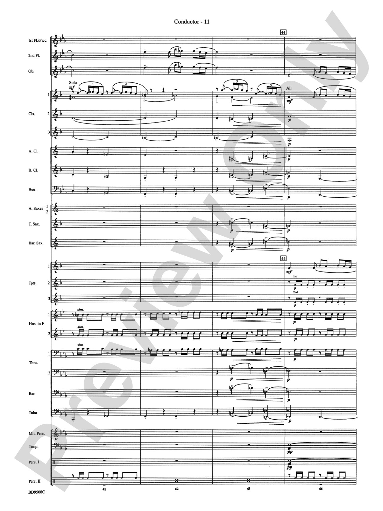 Procession of the Sardar (from Caucasian Sketches): Concert Band Conductor Score & Parts